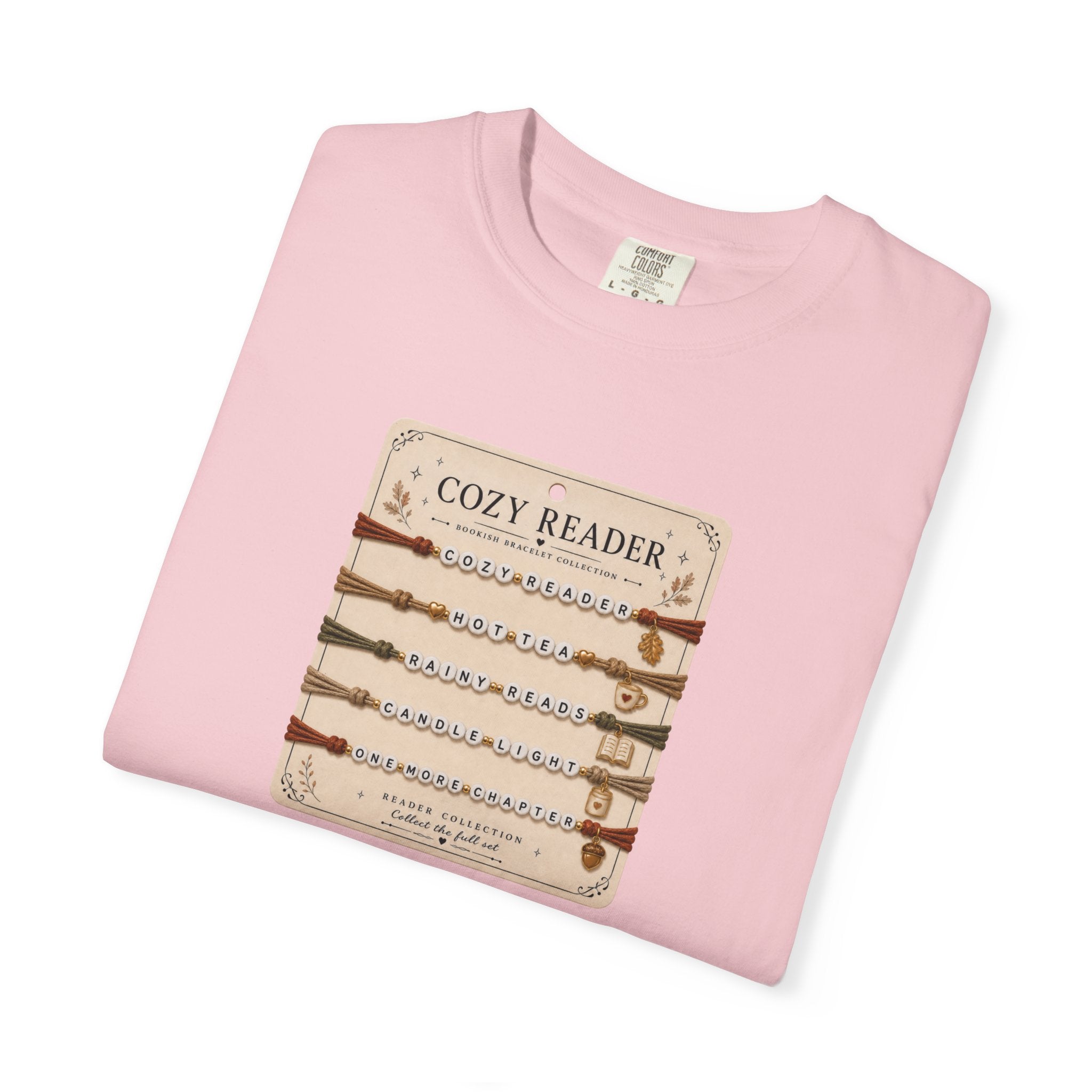 Cozy Reader Bracelet Card T-Shirt