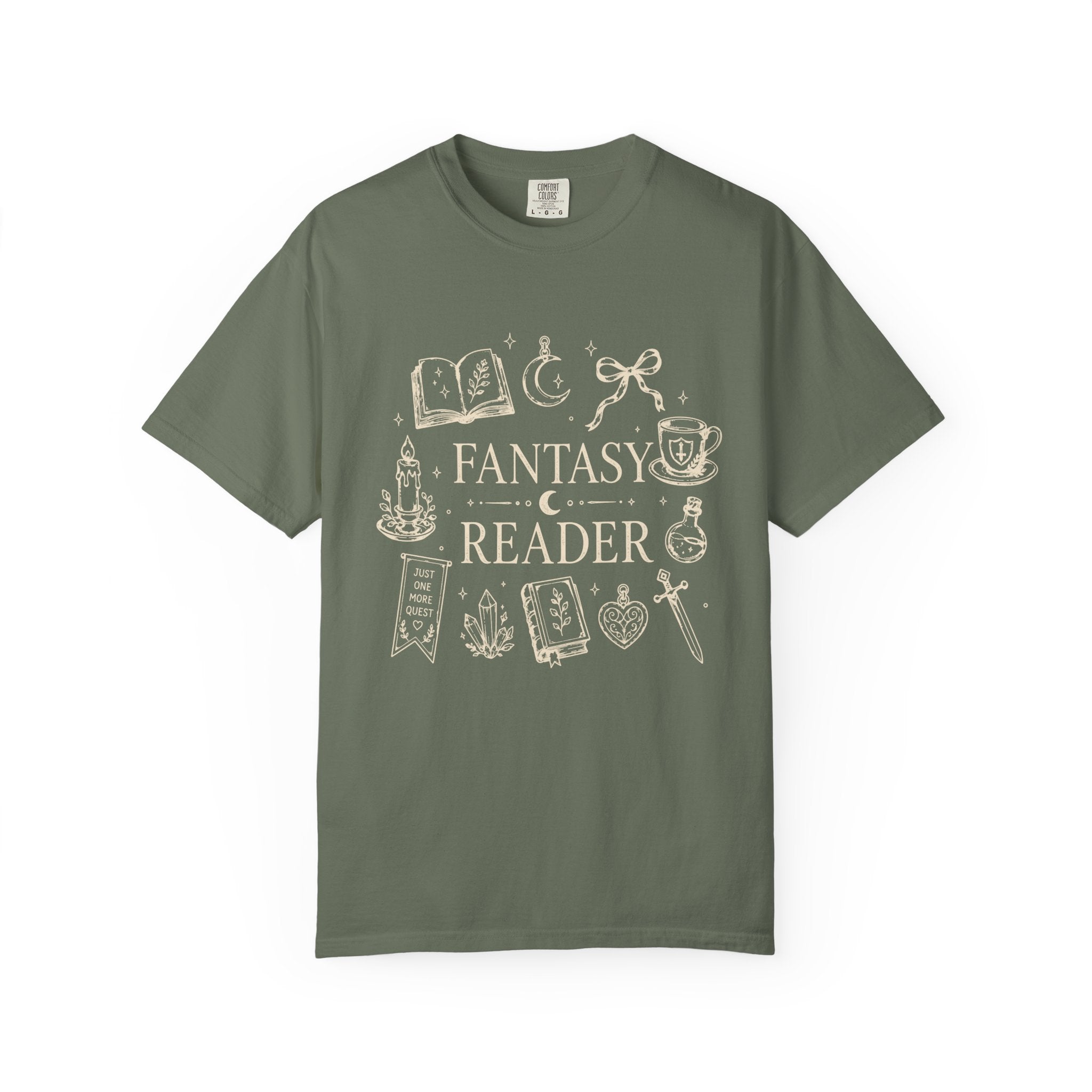 Fantasy Reader Collage T-Shirt