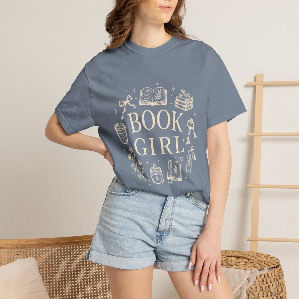 Book Girl Collage T-Shirt