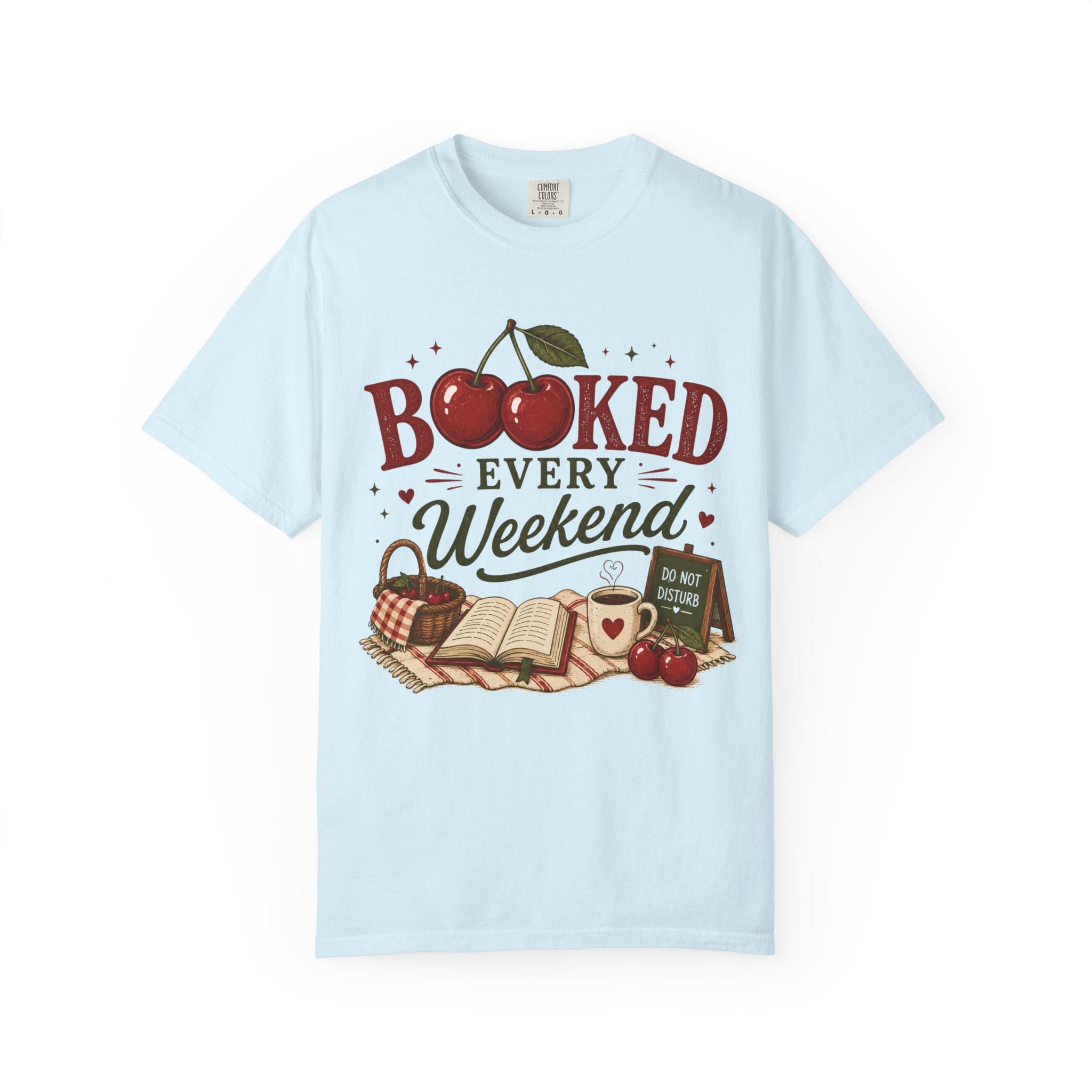 Booked Every Weekend Cherries T-Shirt