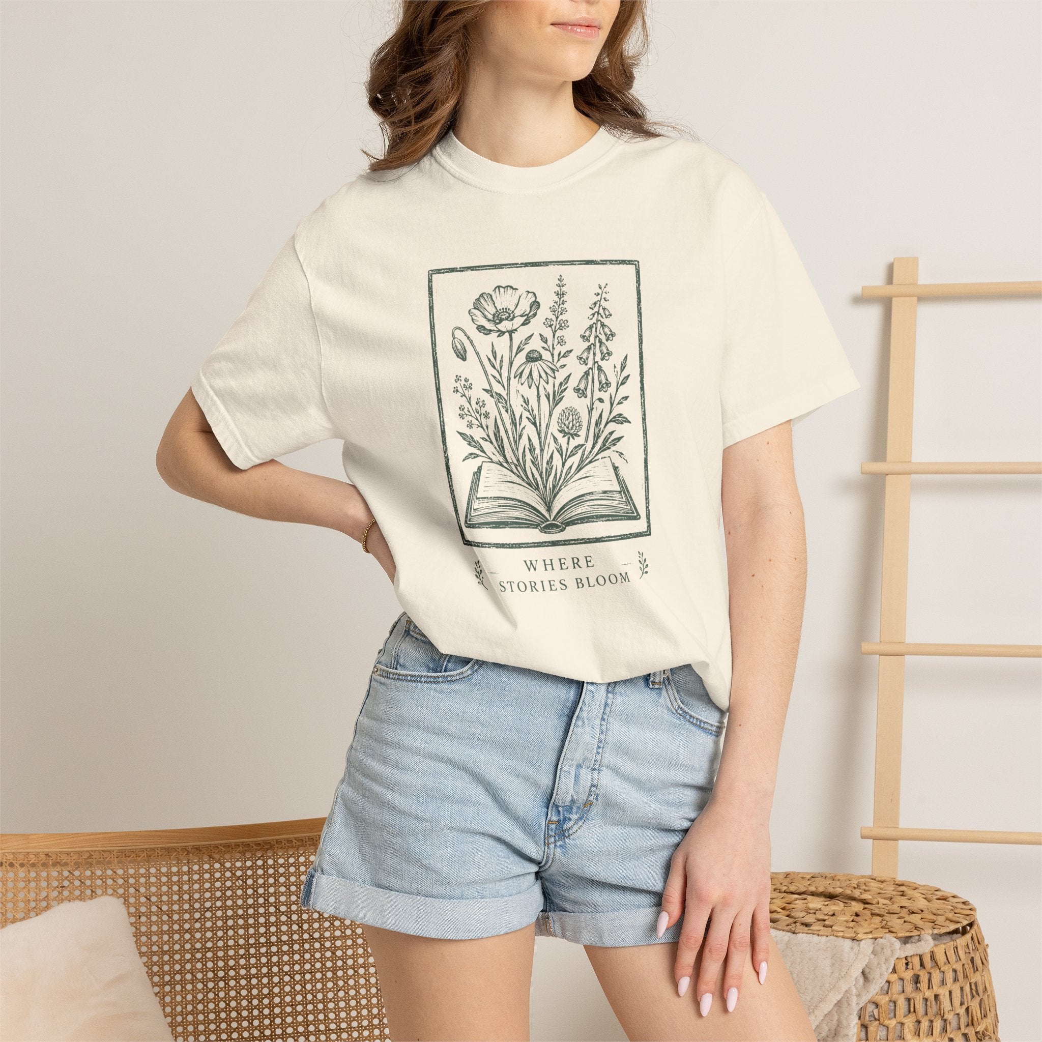 Where Stories Bloom T-Shirt