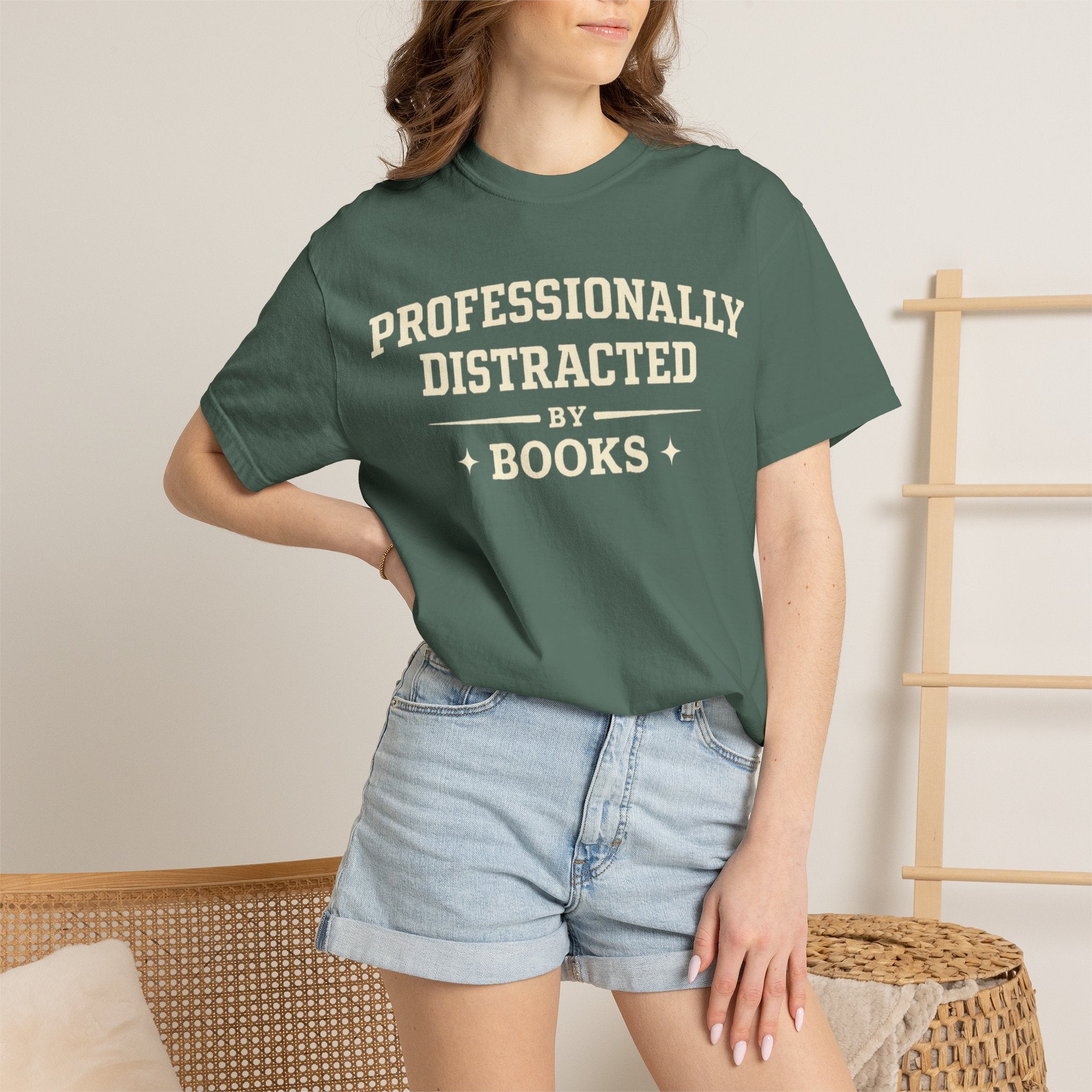 Professionally Distracted By Books T-Shirt