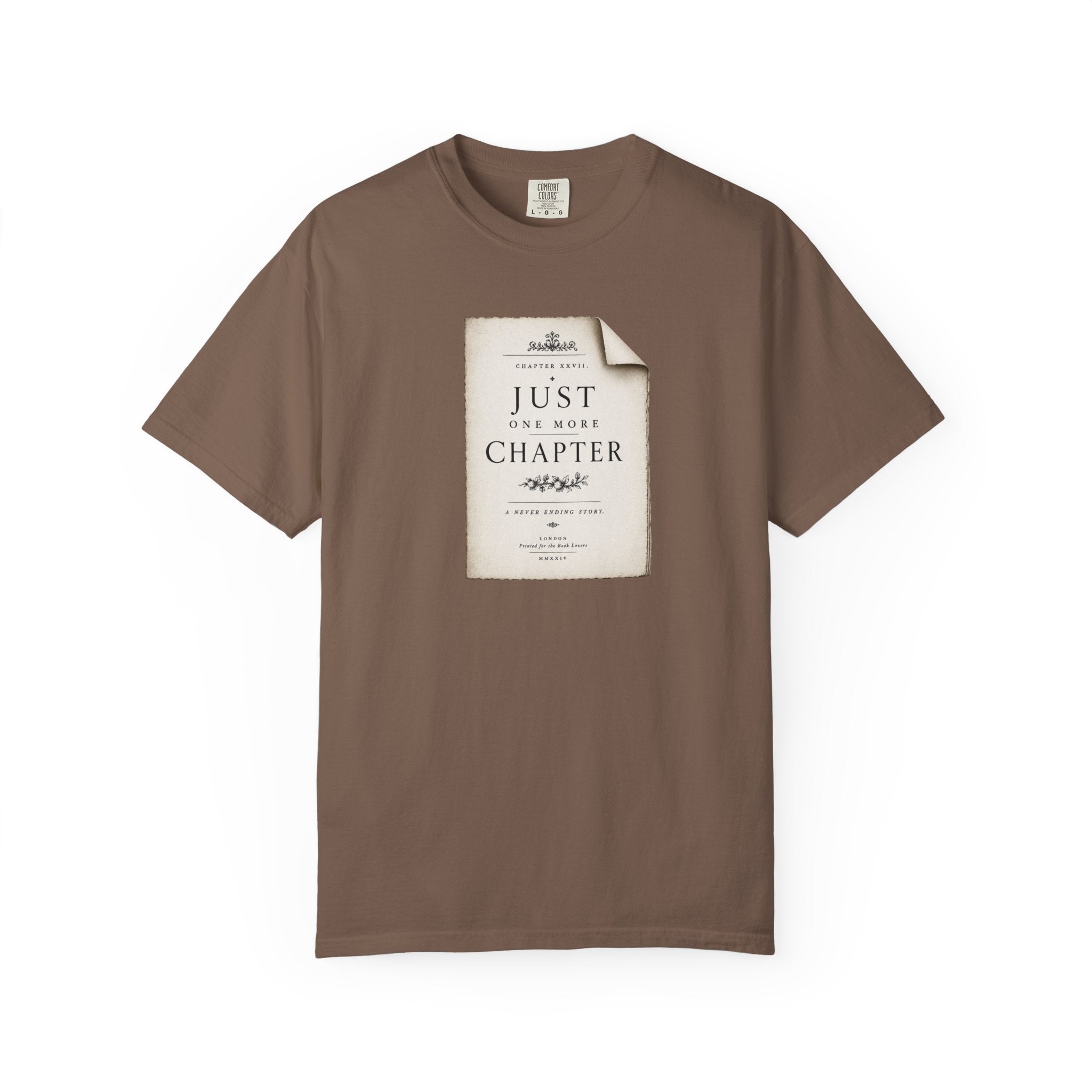 Jut One More Chapter Manuscript T-Shirt