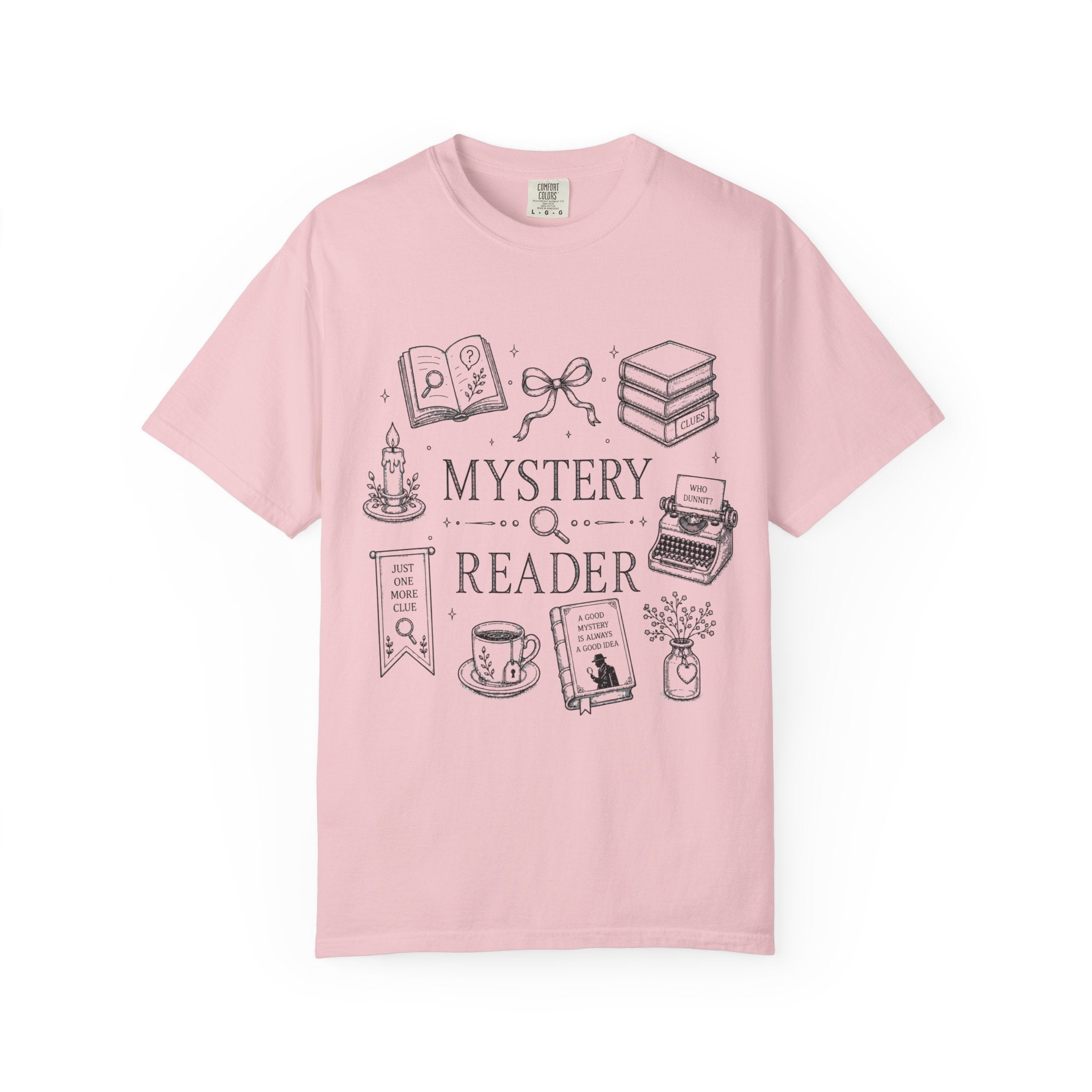 Mystery Reader Collage T-Shirt