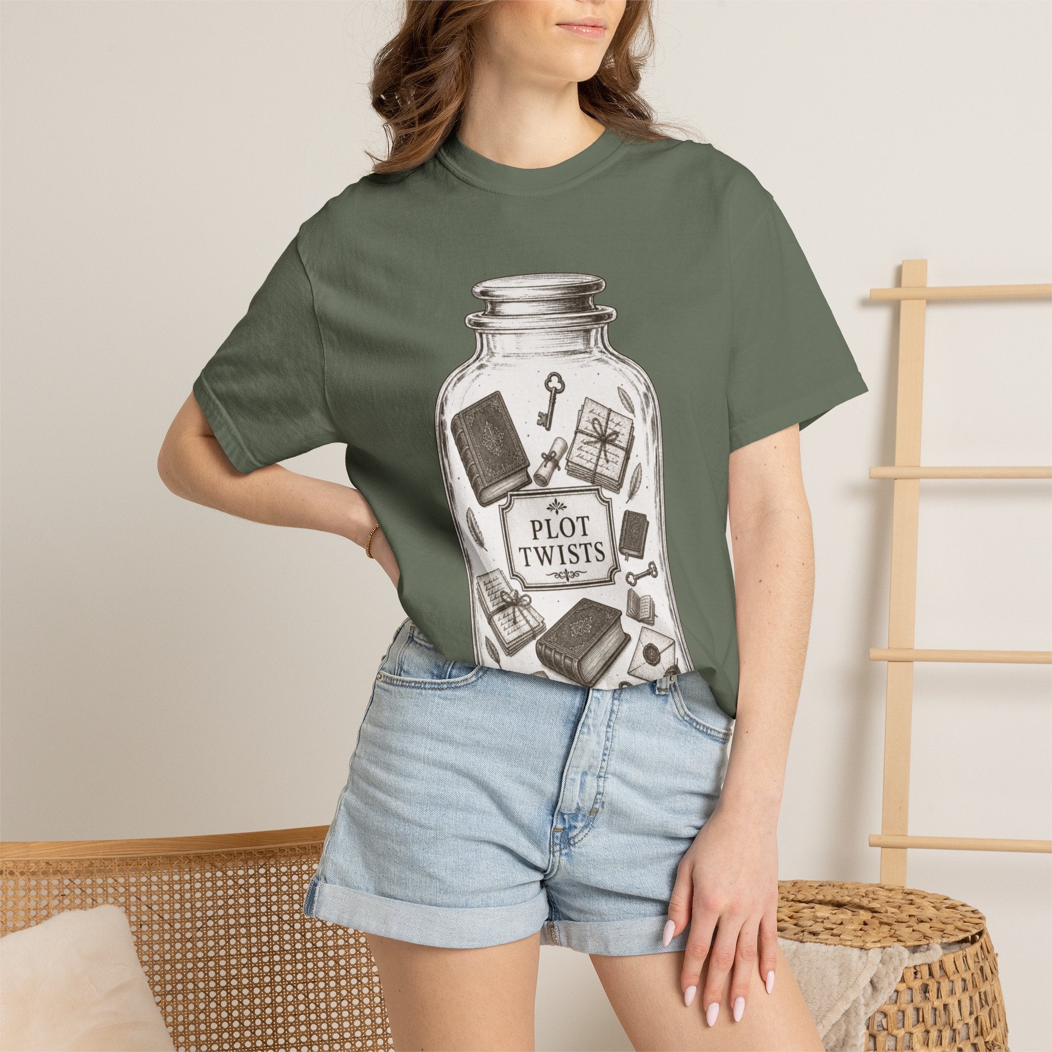 Plot Twists Apothecary Jar T-Shirt