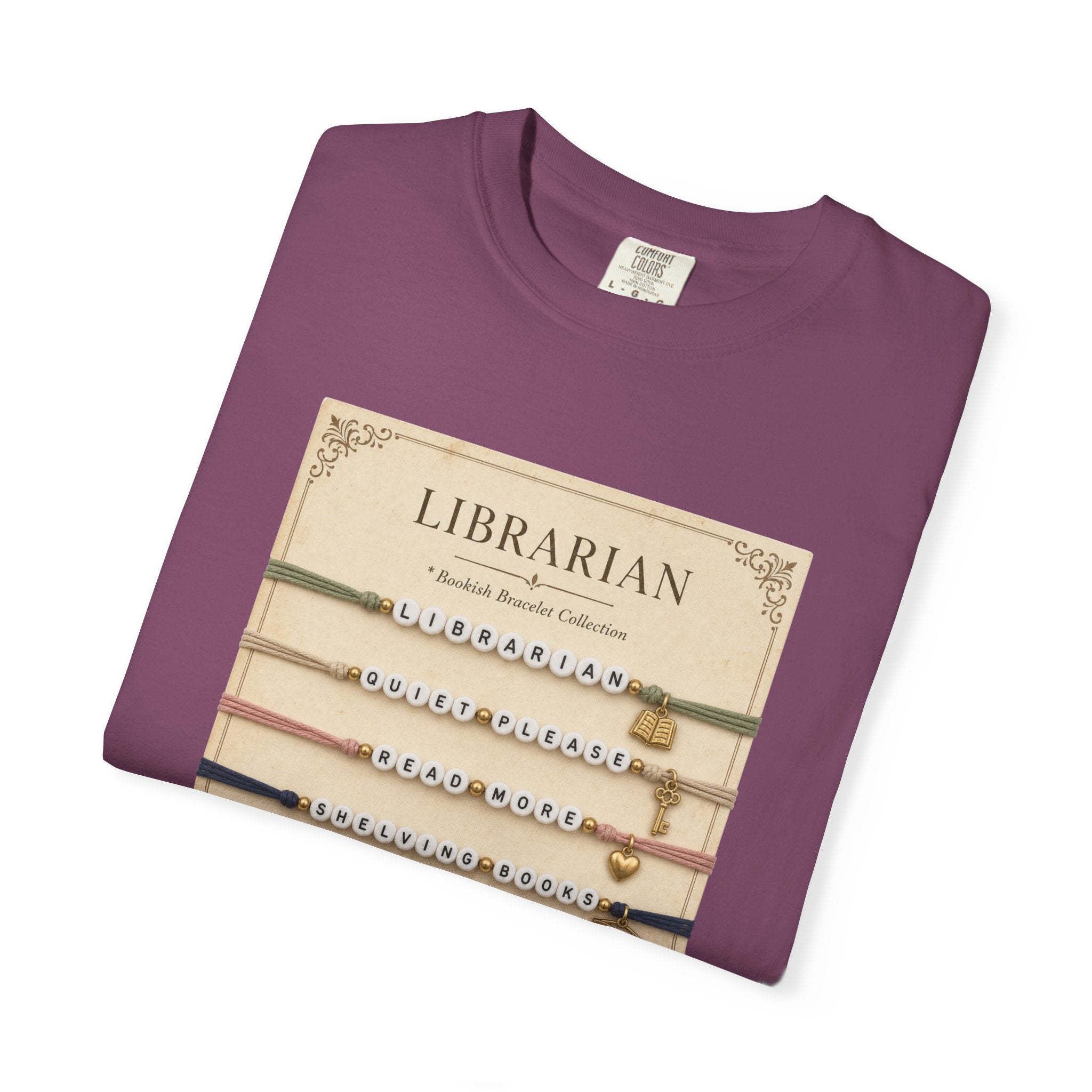 Librarian Bracelet Card T-Shirt