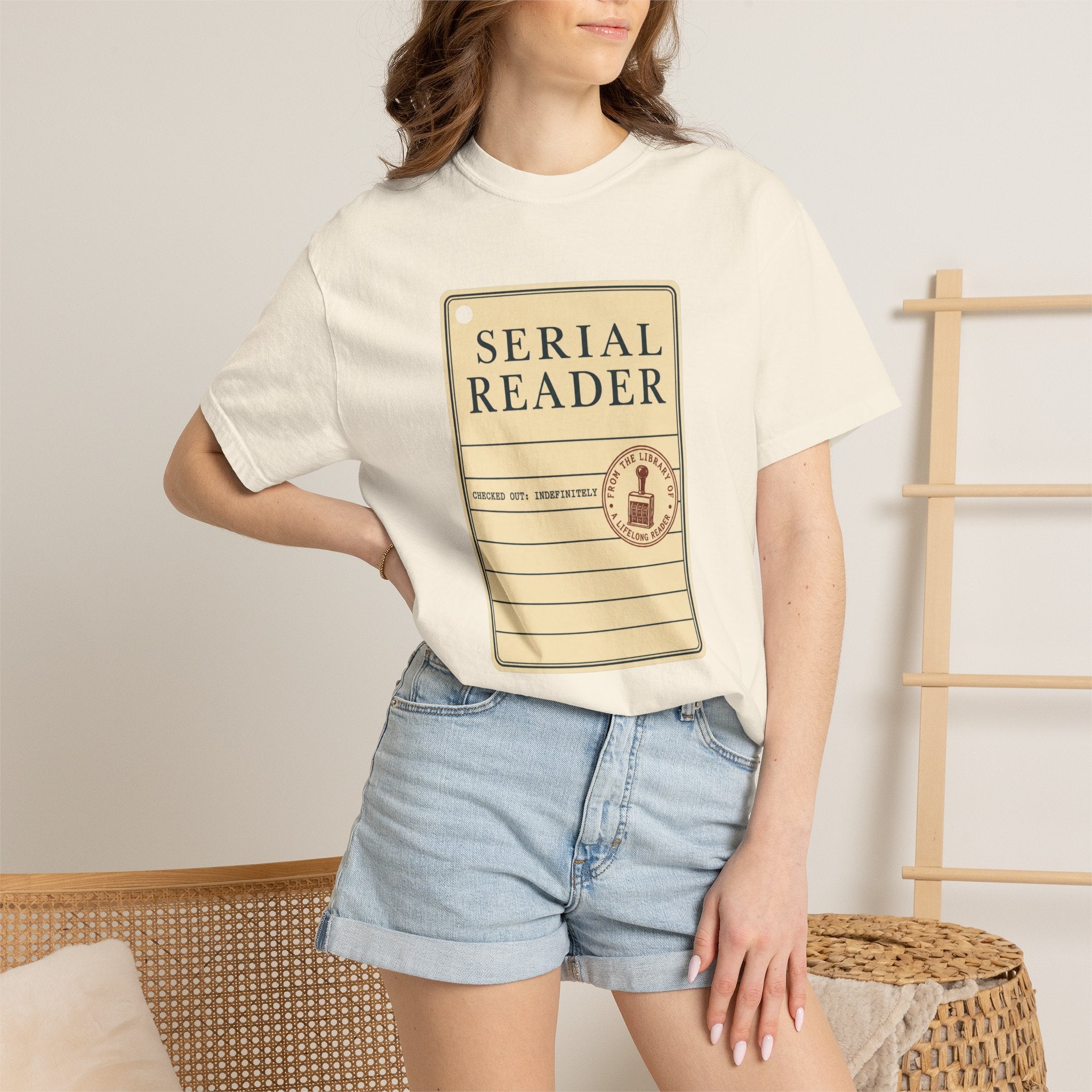 Serial Reader Library Card T-Shirt