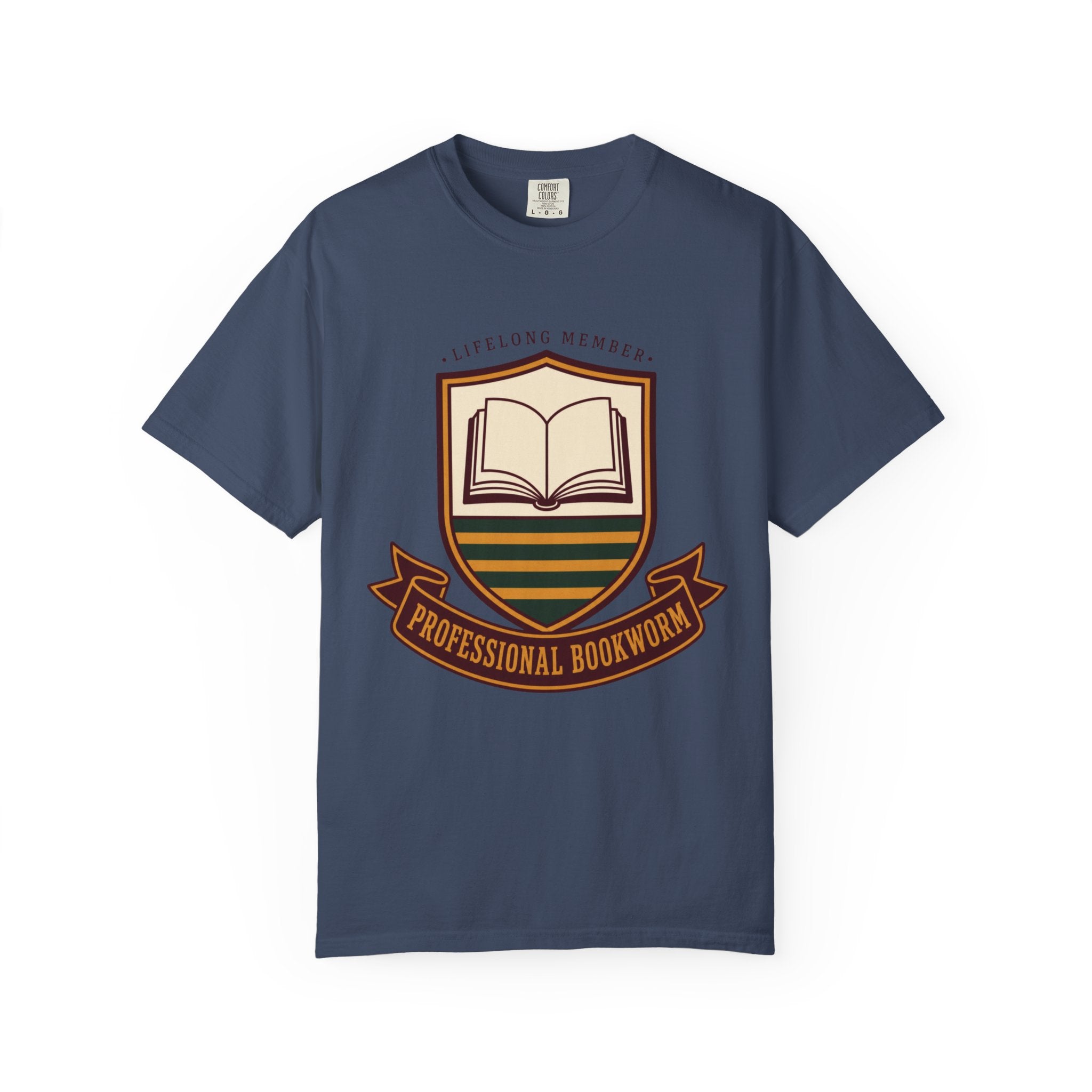 Professional Bookworm Crest T-Shirt
