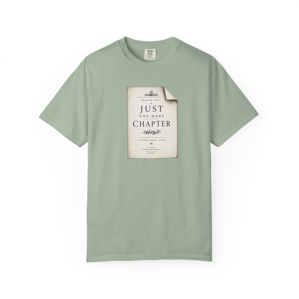 Jut One More Chapter Manuscript T-Shirt