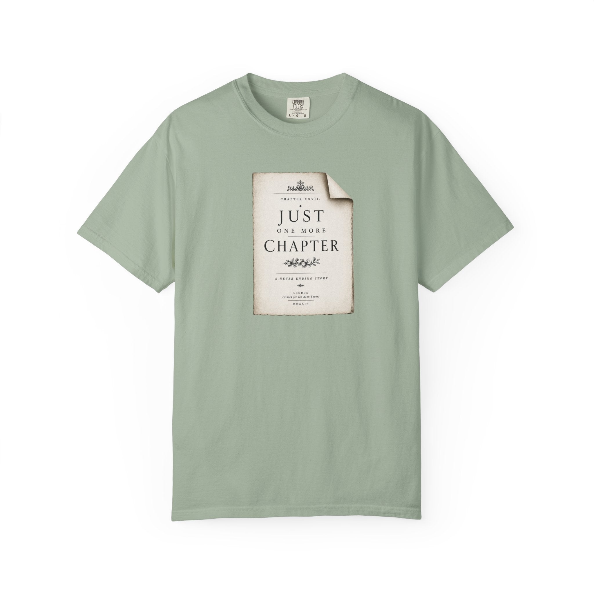 Jut One More Chapter Manuscript T-Shirt