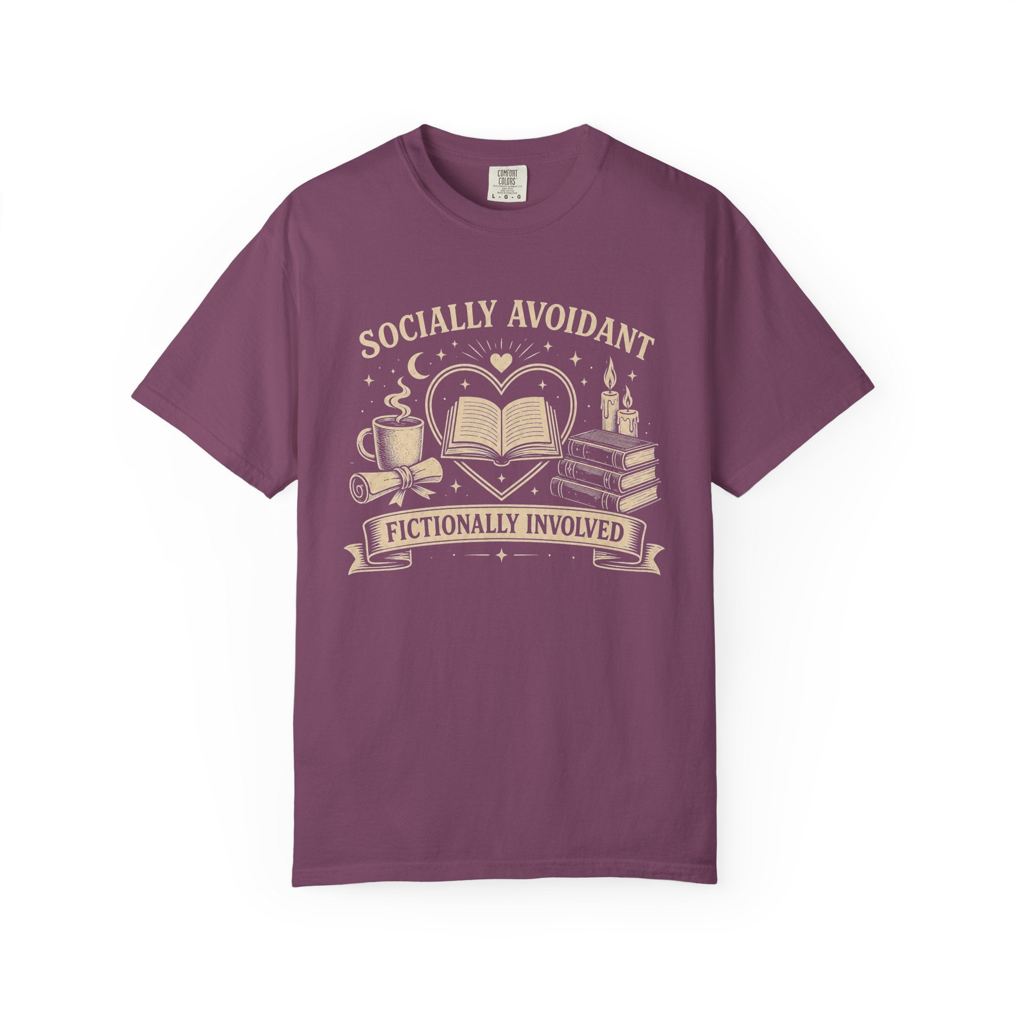 Socially Avoidant, Fictionally Involved T-Shirt