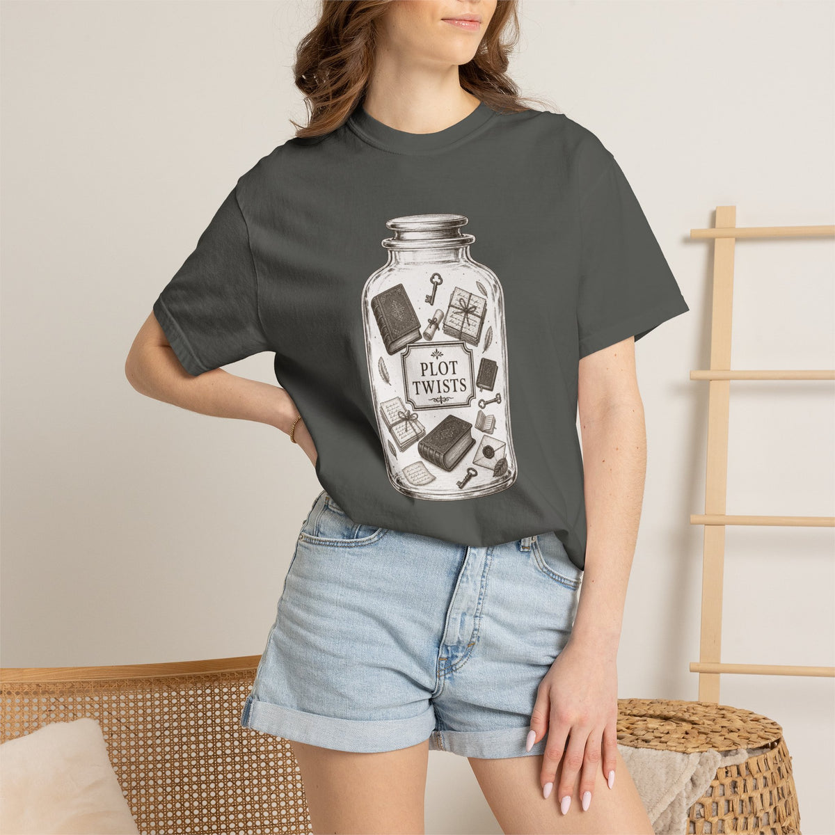 Plot Twists Apothecary Jar T-Shirt