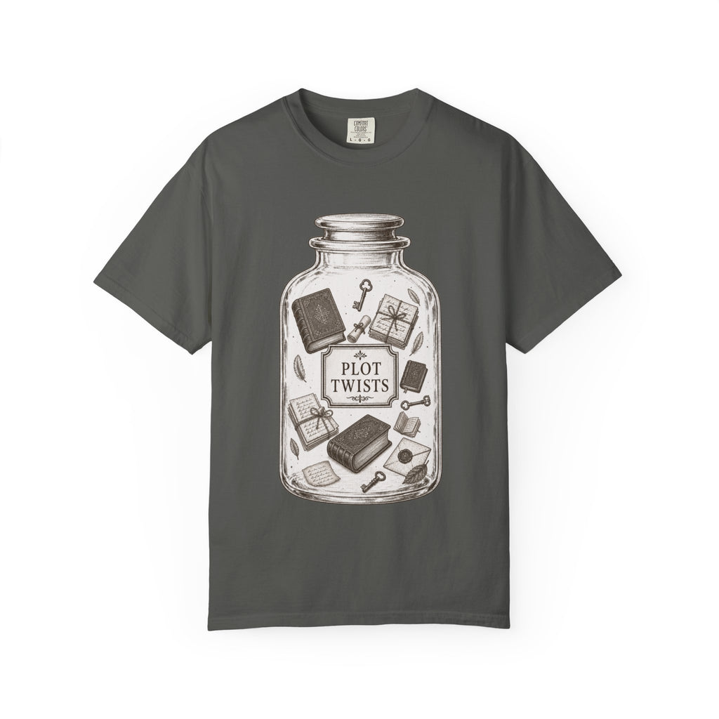 Plot Twists Apothecary Jar T-Shirt