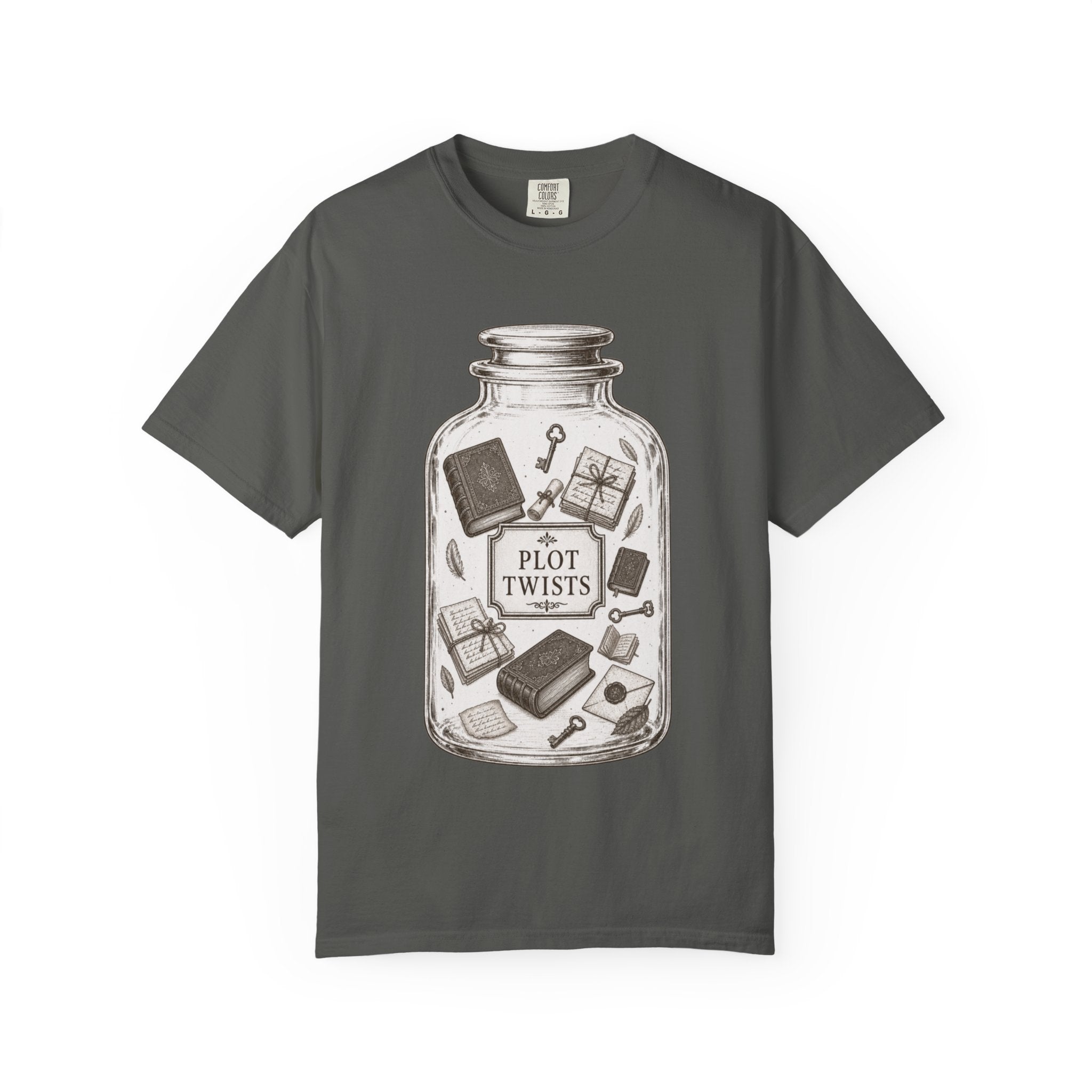 Plot Twists Apothecary Jar T-Shirt