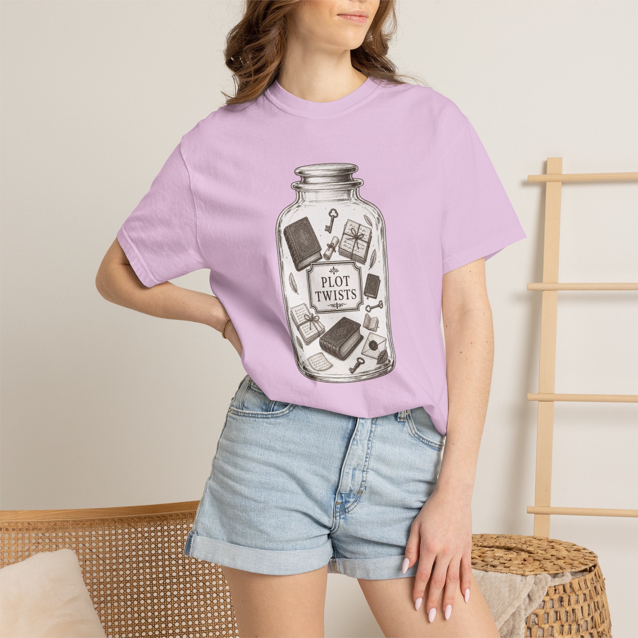 Plot Twists Apothecary Jar T-Shirt