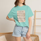 Book Girl Bracelet Card T-Shirt
