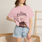My Evening Plans Have a Spine T-Shirt