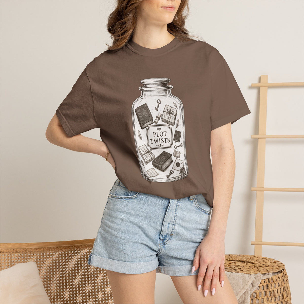 Plot Twists Apothecary Jar T-Shirt