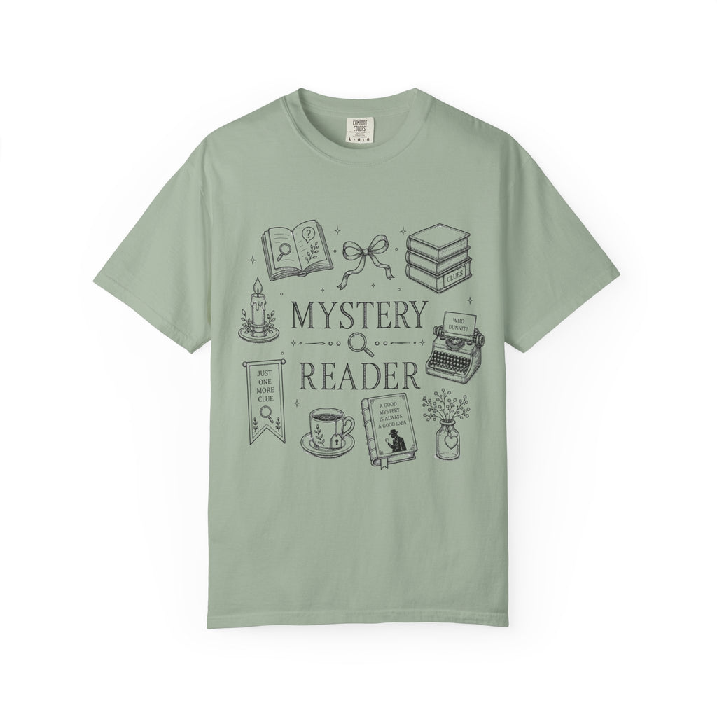 Mystery Reader Collage T-Shirt