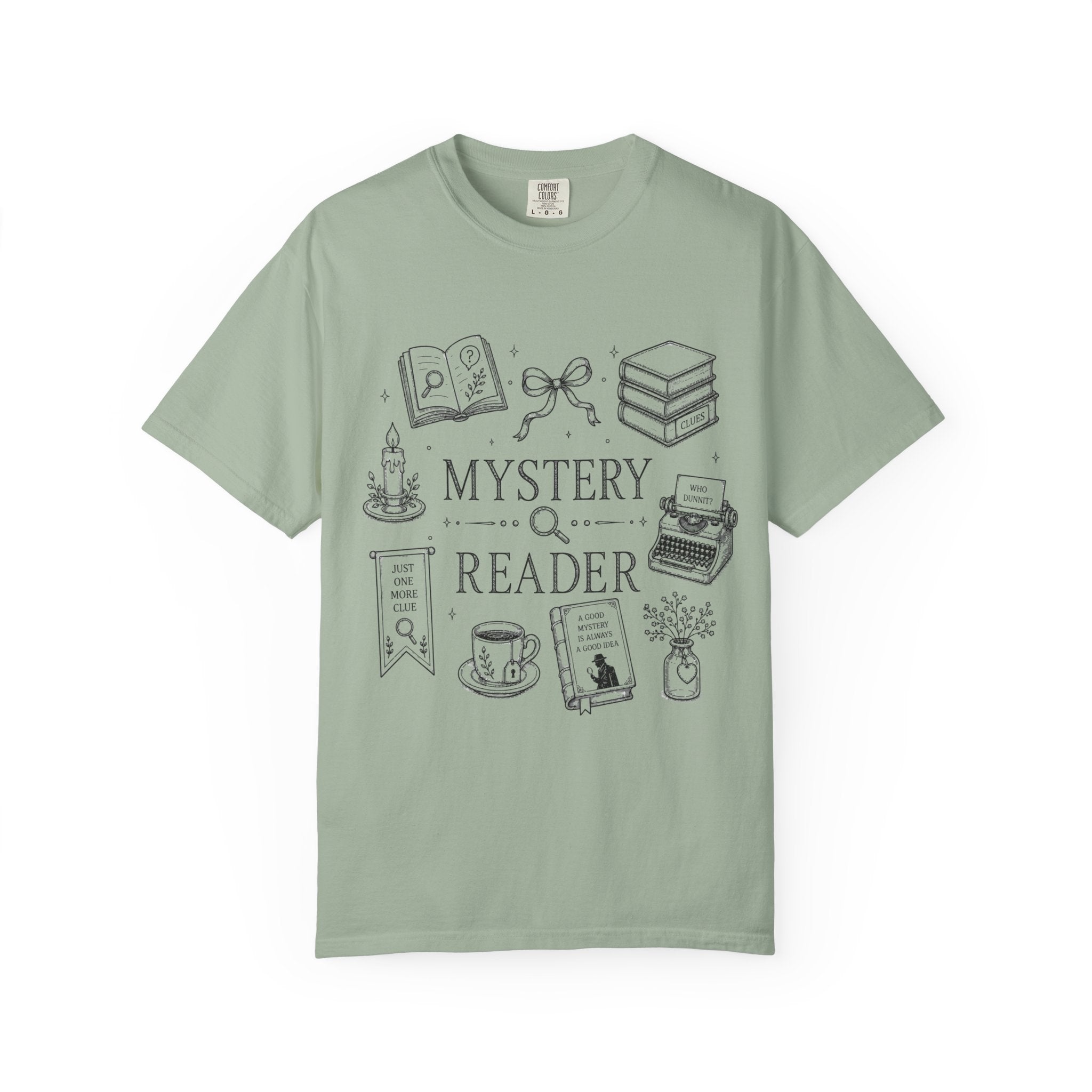 Mystery Reader Collage T-Shirt