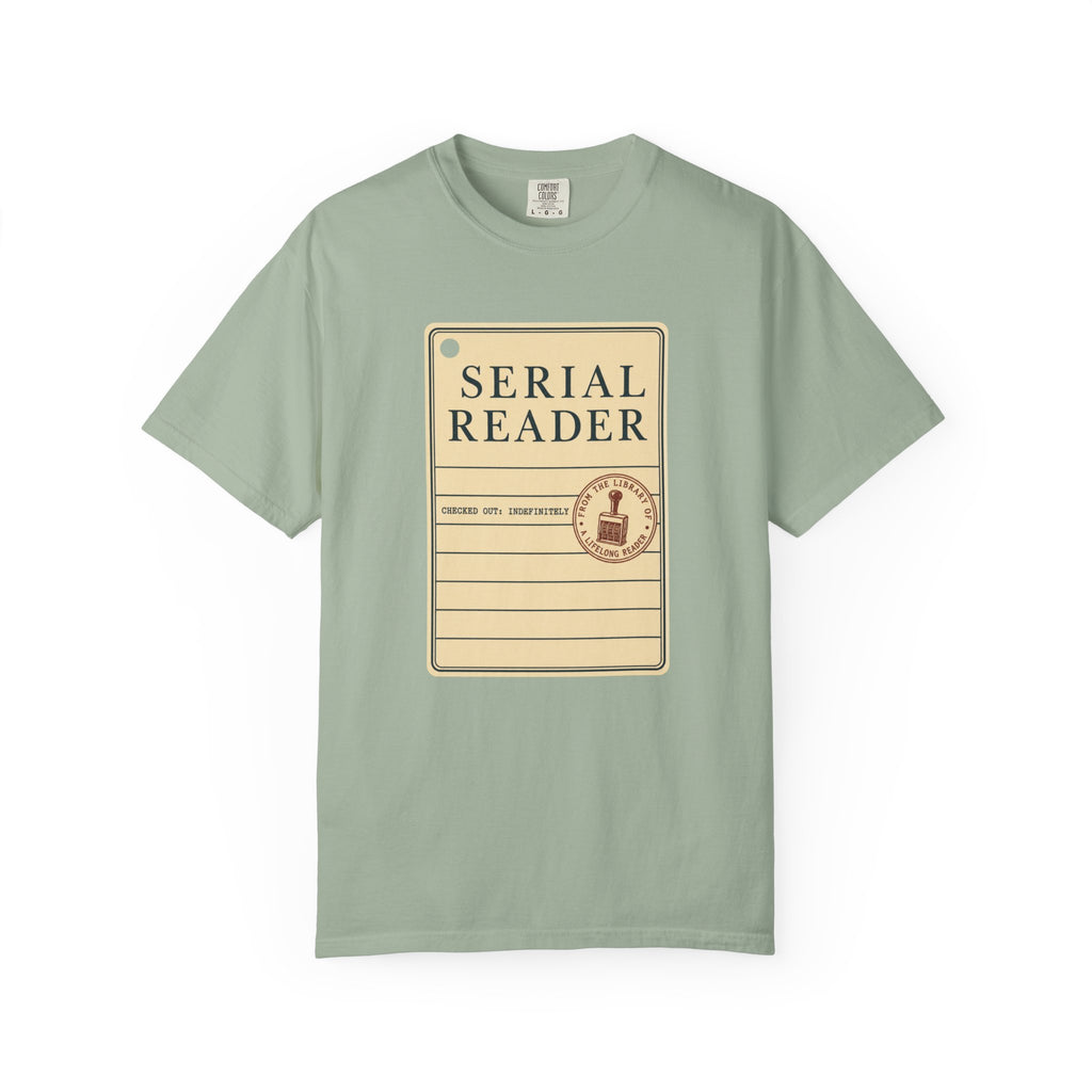 Serial Reader Library Card T-Shirt