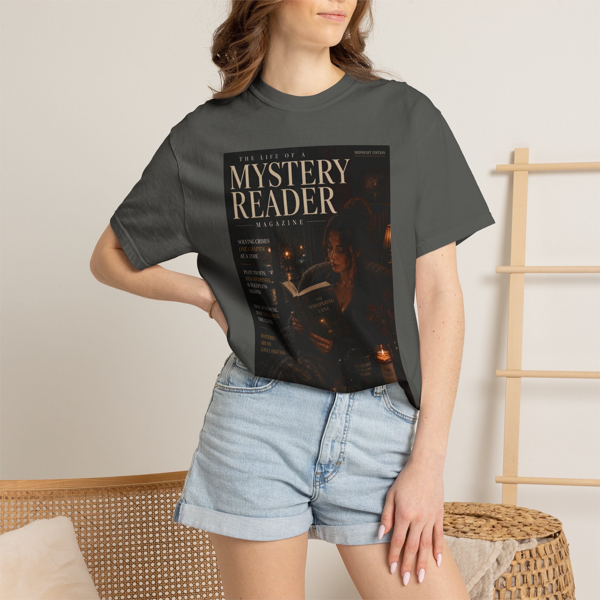 Mystery Reader Magazine T-Shirt