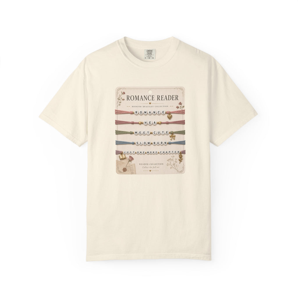 Romance Reader Bracelet Card T-Shirt
