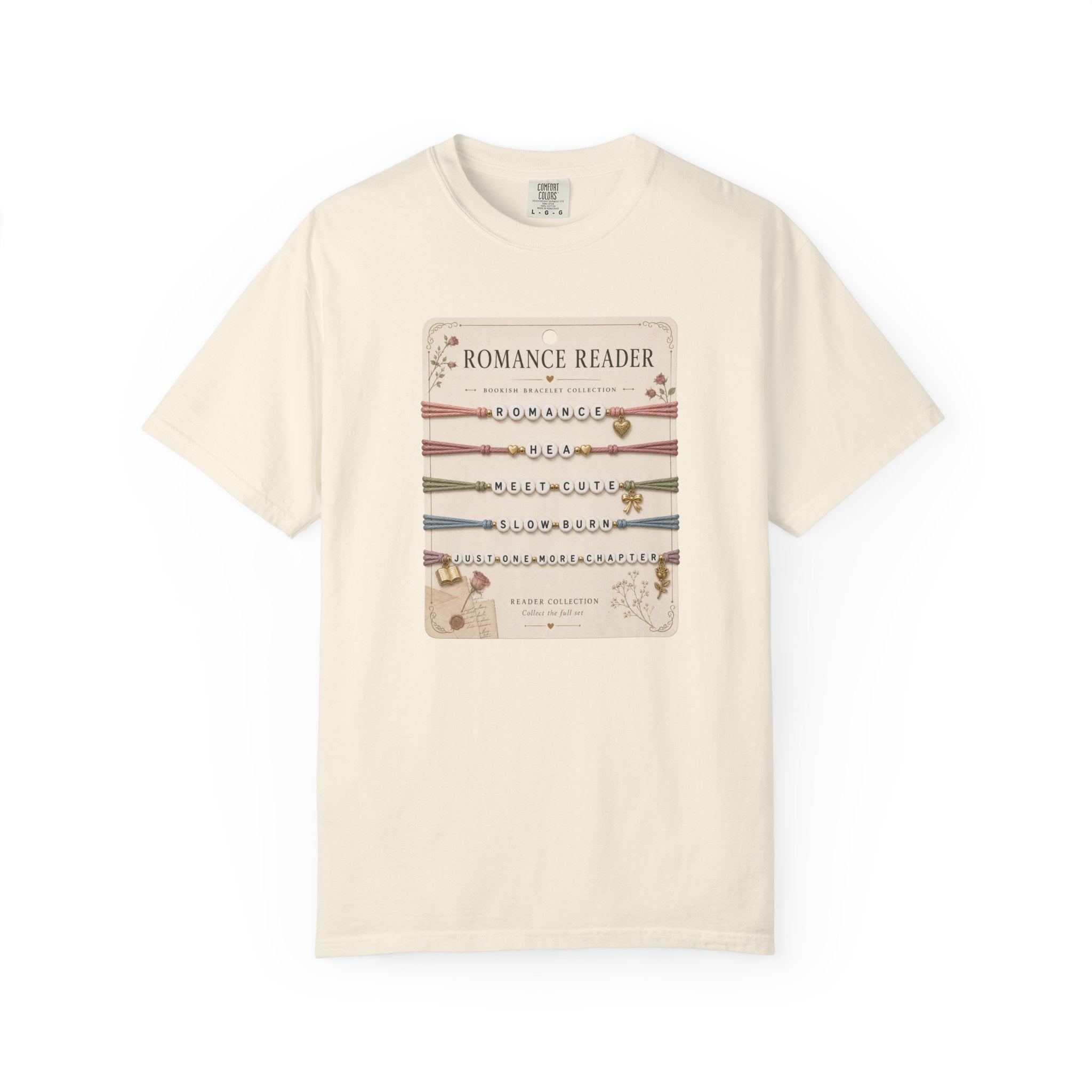Romance Reader Bracelet Card T-Shirt