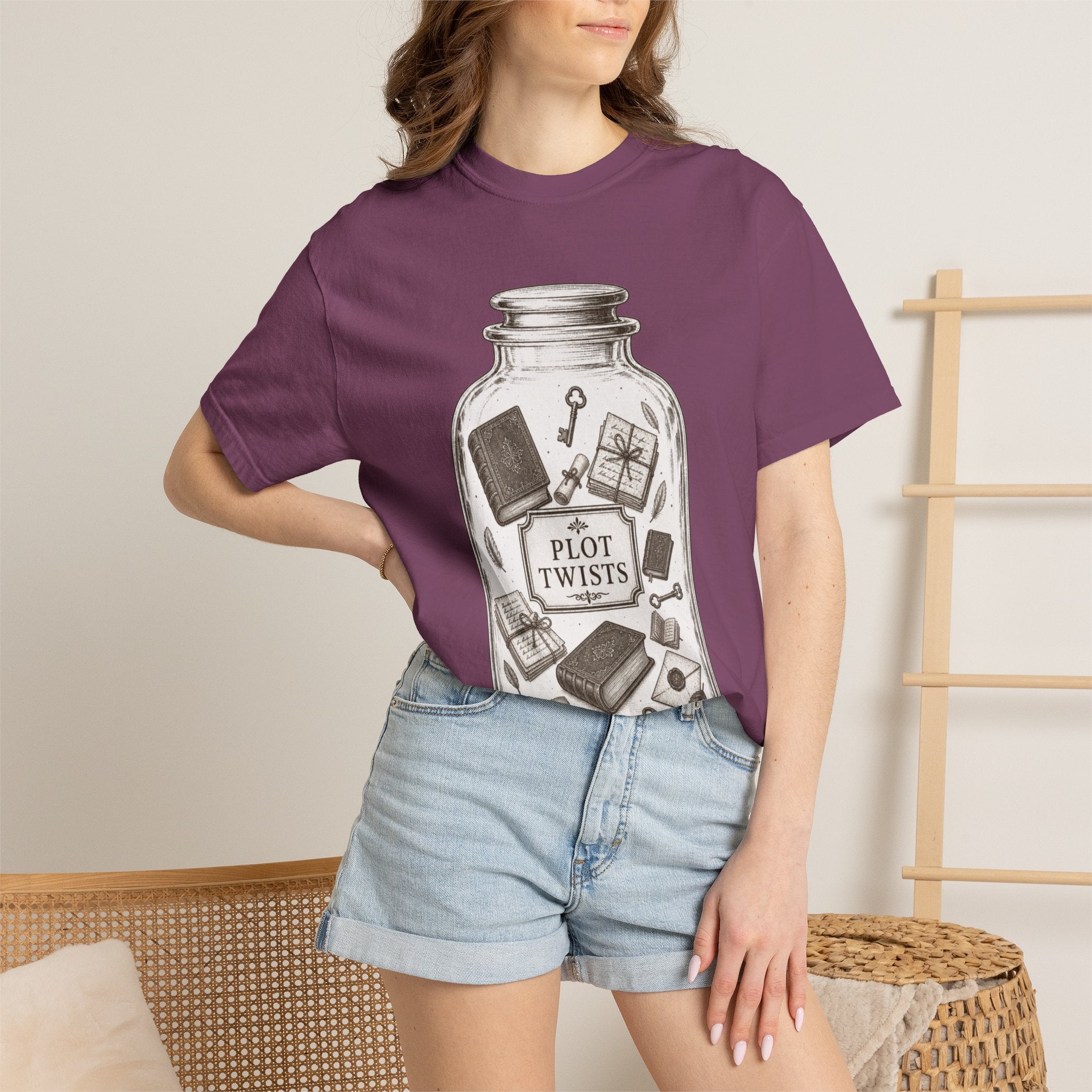 Plot Twists Apothecary Jar T-Shirt