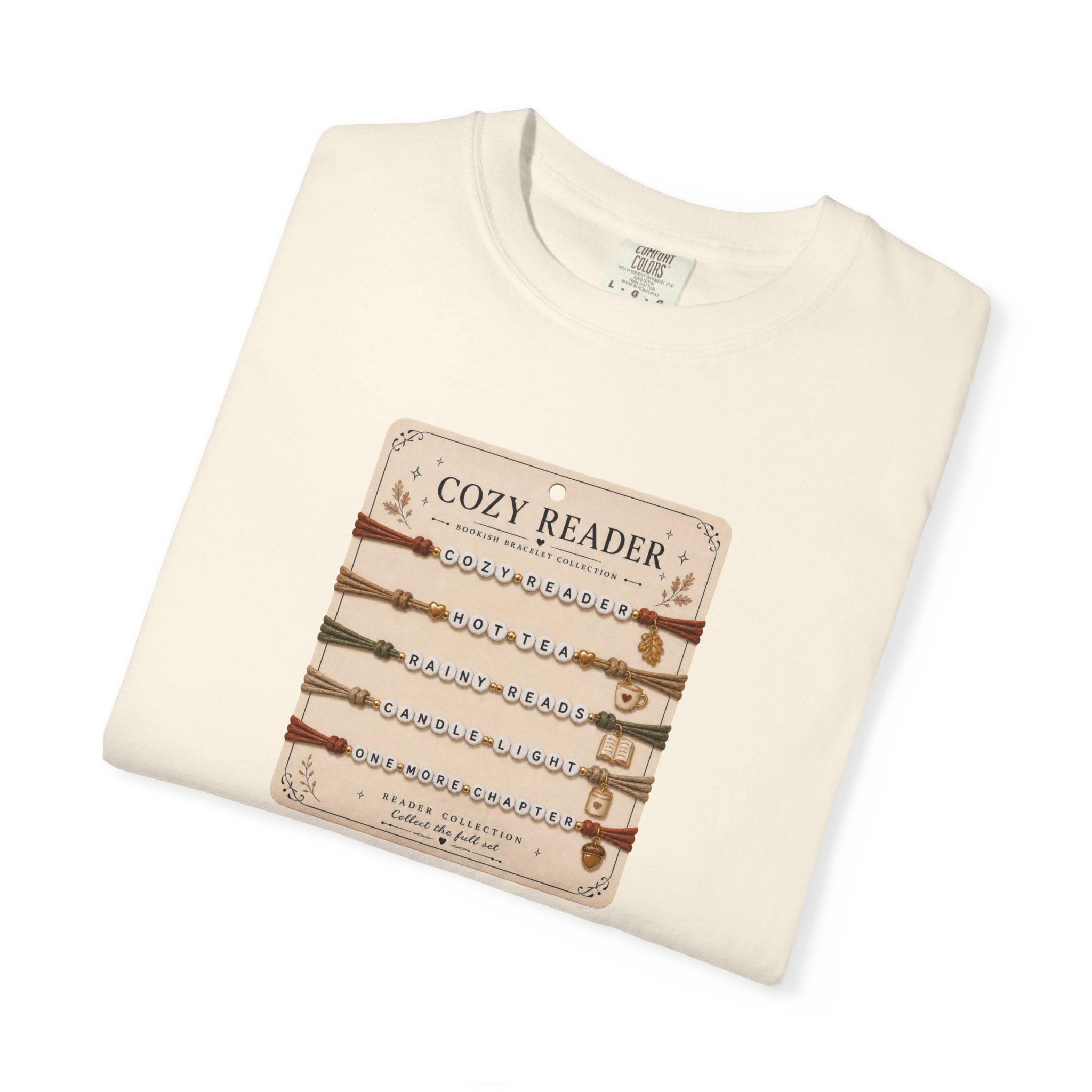 Cozy Reader Bracelet Card T-Shirt
