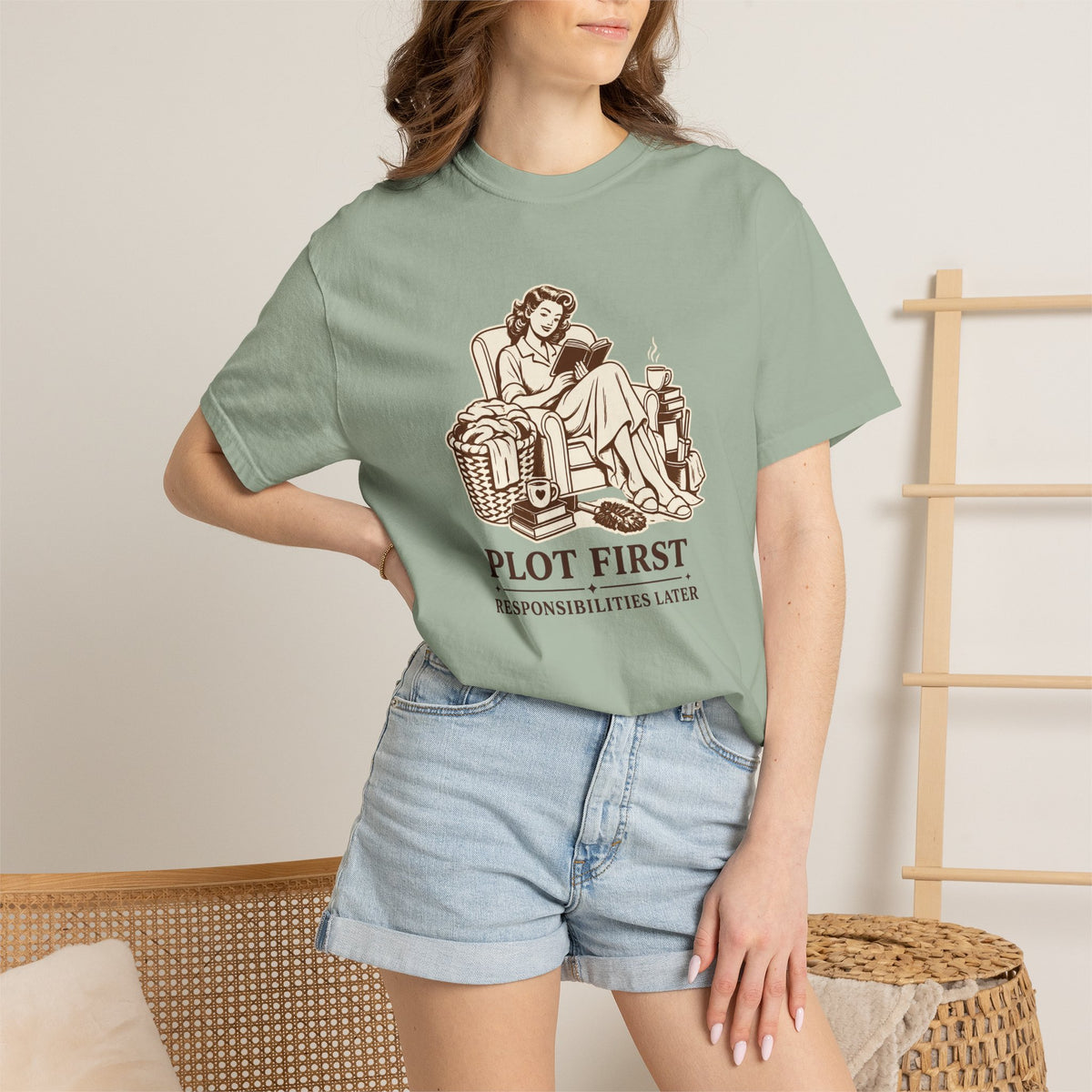 Plot First, Responsibilities Later T-Shirt