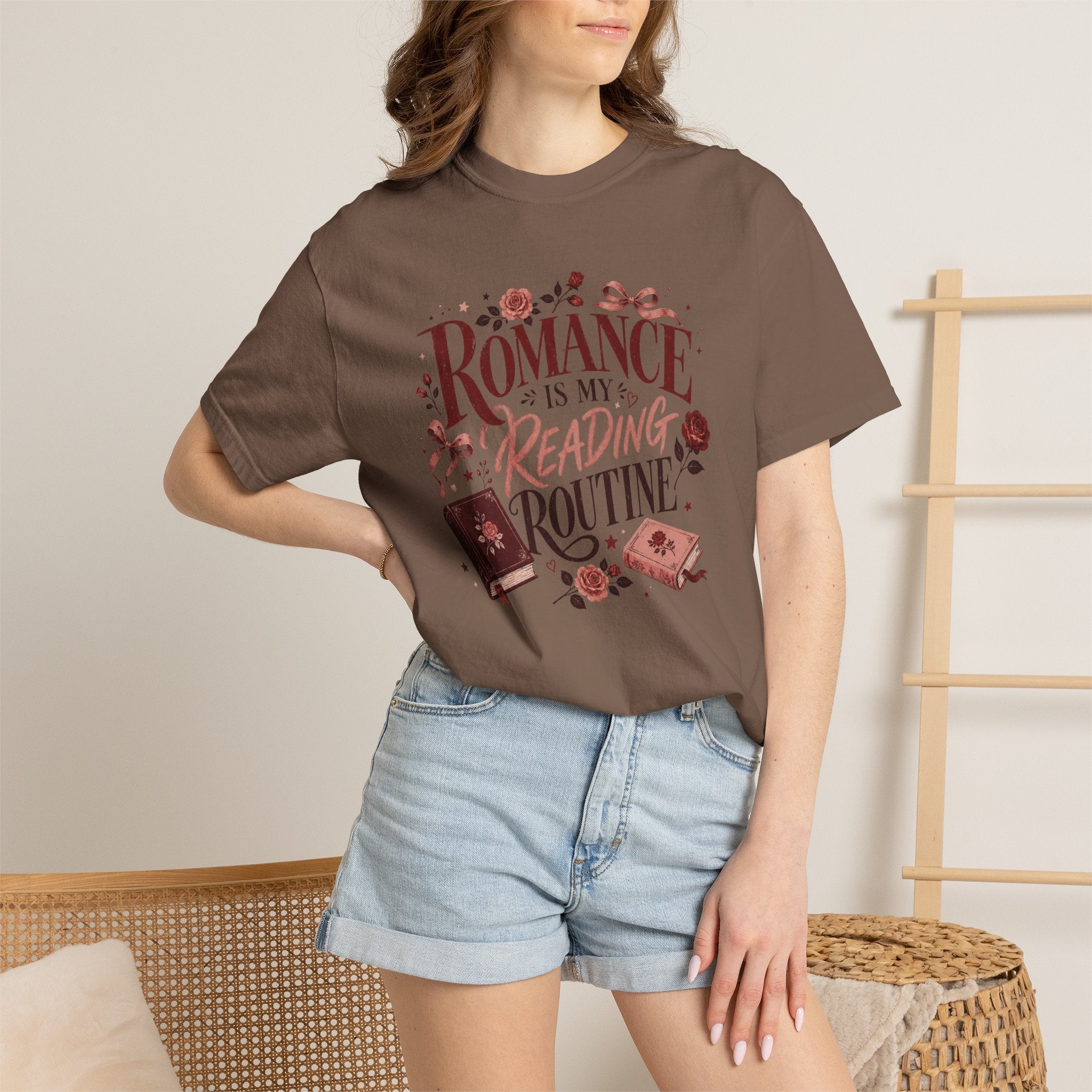 Romance Is My Reading Routine T-Shirt