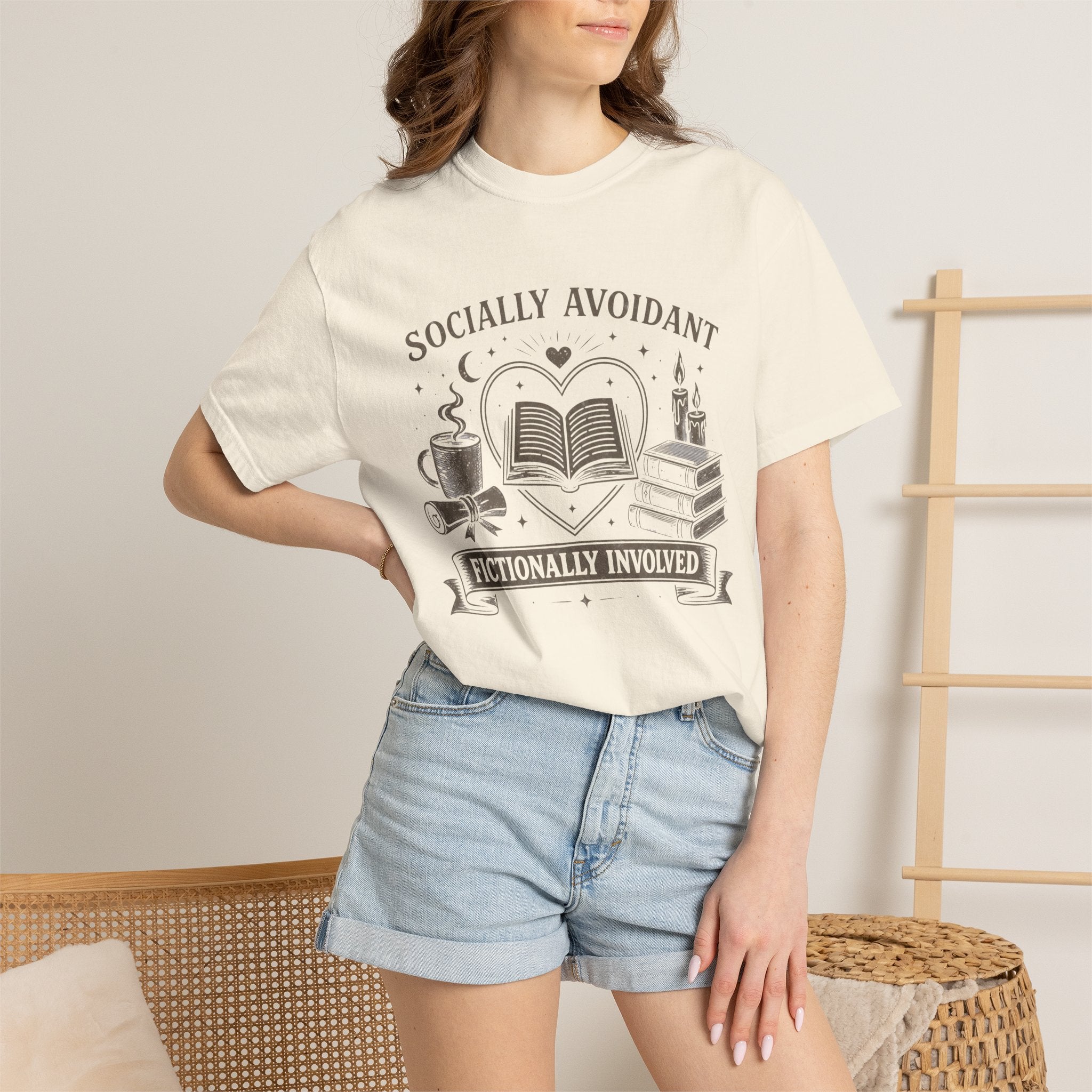Socially Avoidant, Fictionally Involved T-Shirt