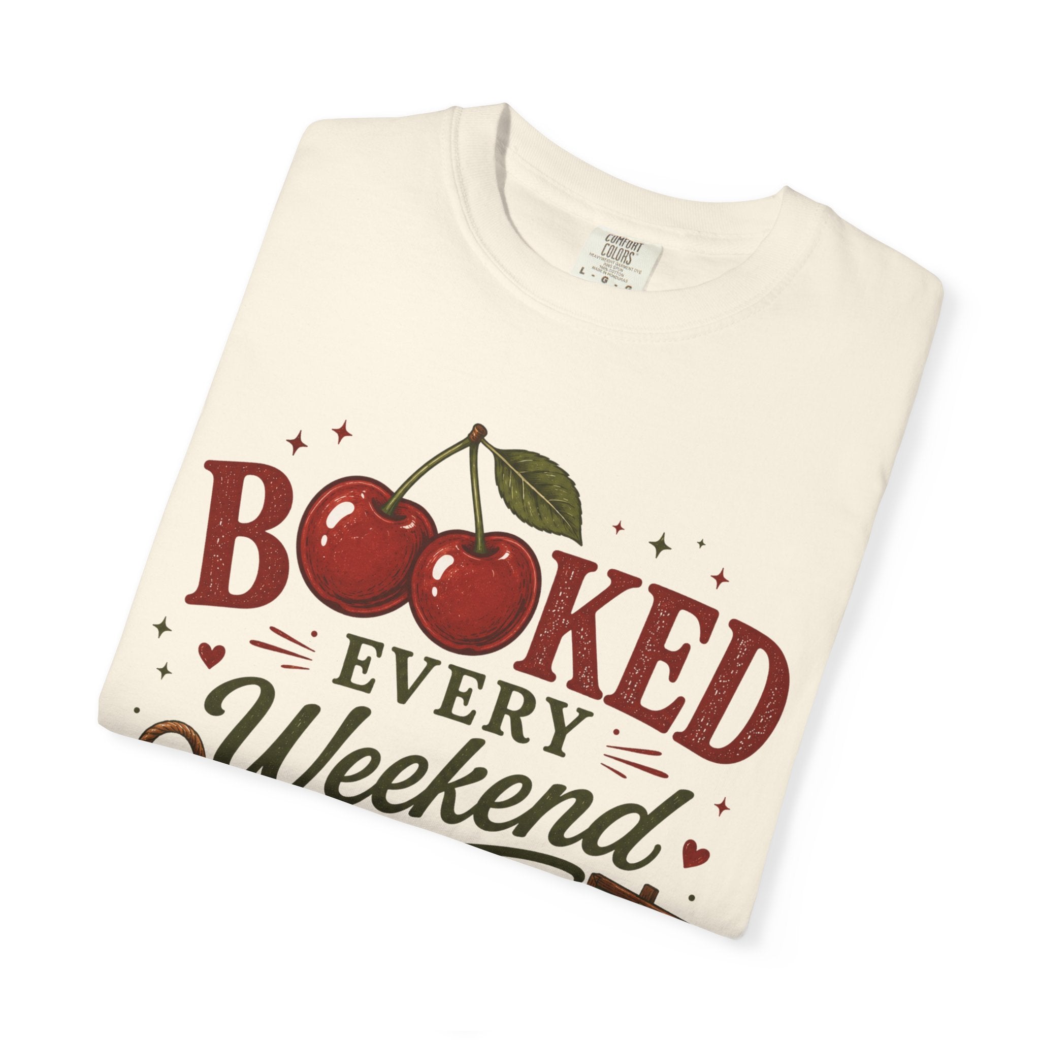 Booked Every Weekend Cherries T-Shirt