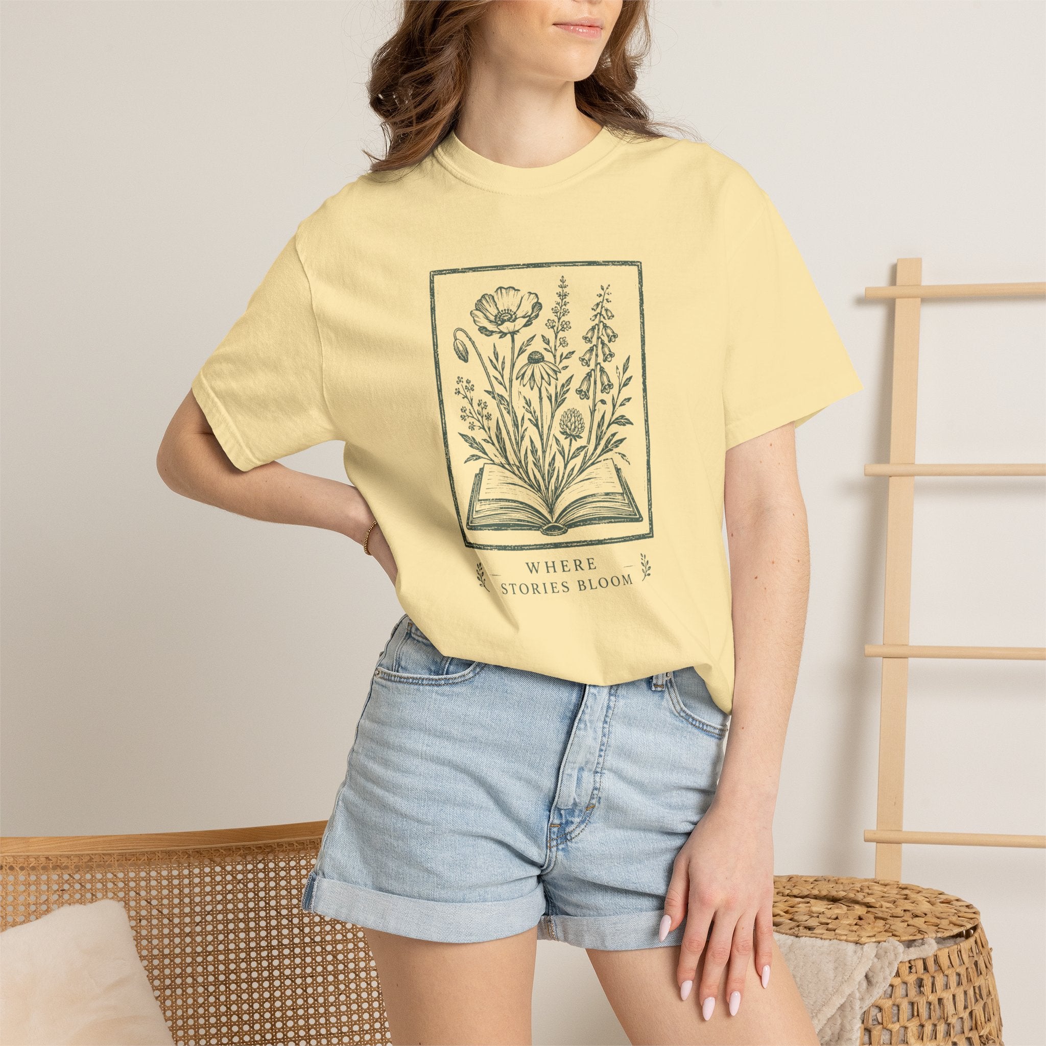 Where Stories Bloom T-Shirt