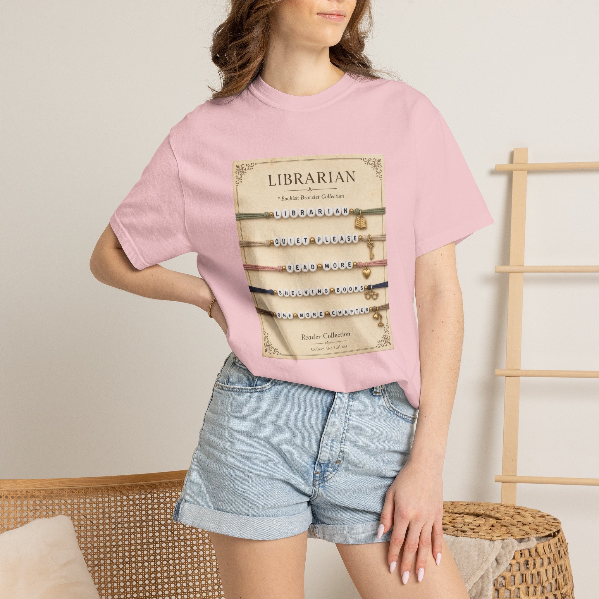 Librarian Bracelet Card T-Shirt