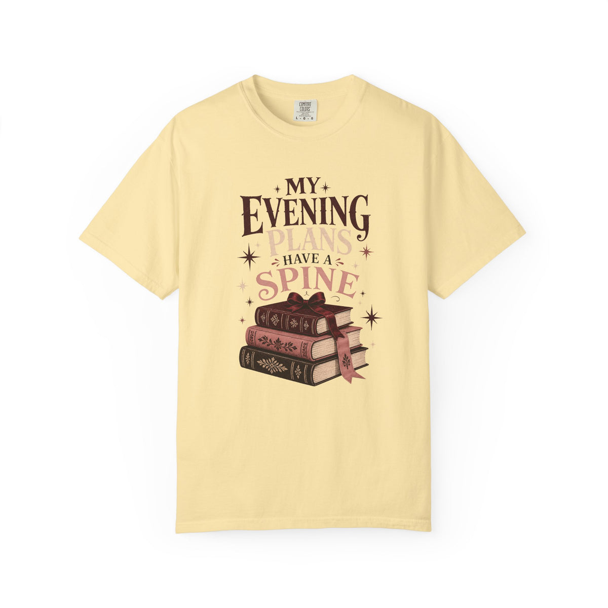 My Evening Plans Have a Spine T-Shirt