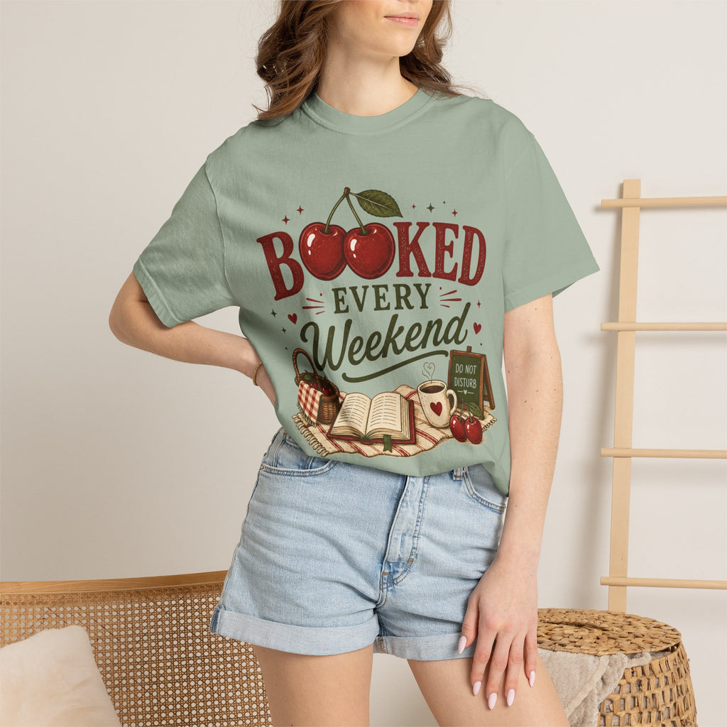 Booked Every Weekend Cherries T-Shirt