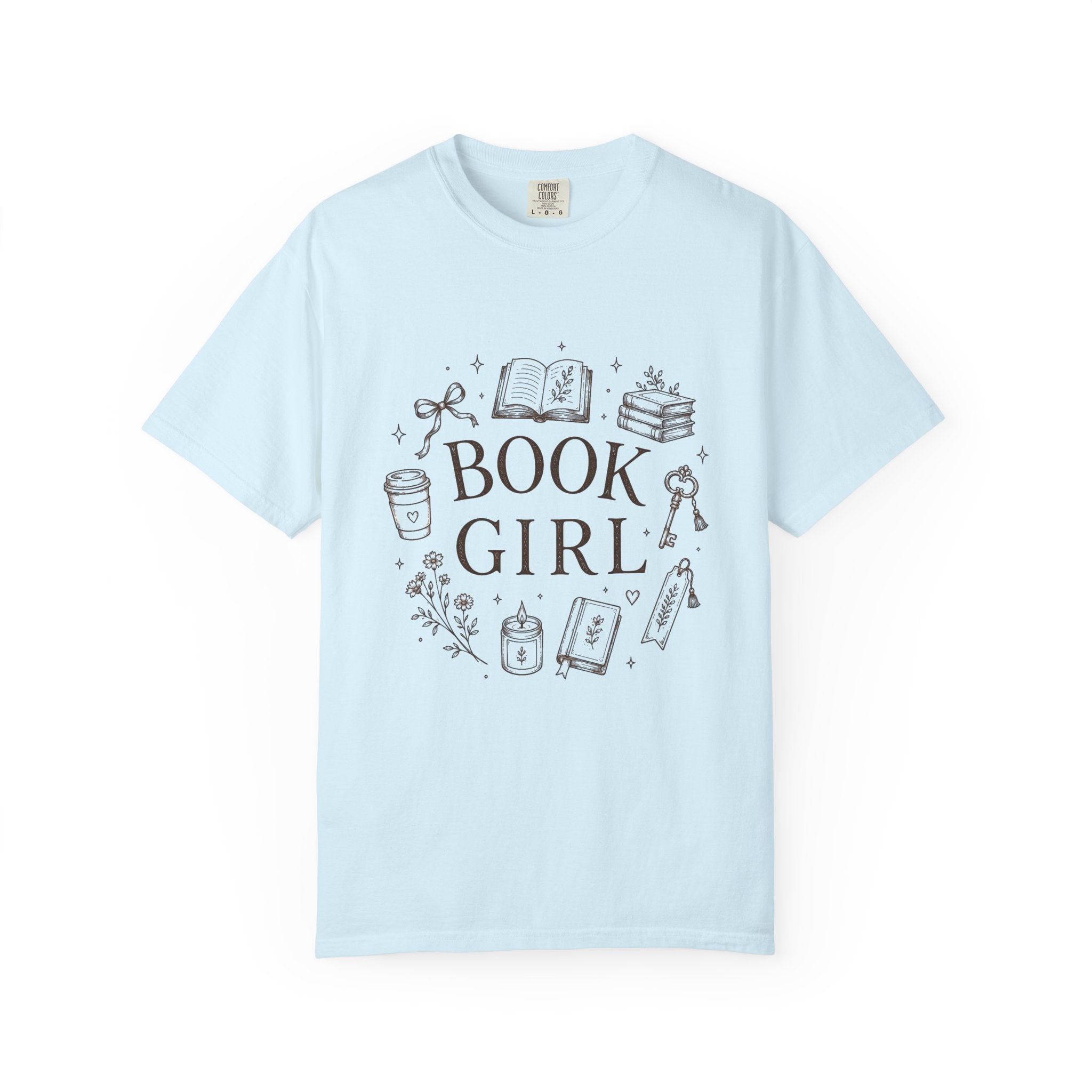 Book Girl Collage T-Shirt