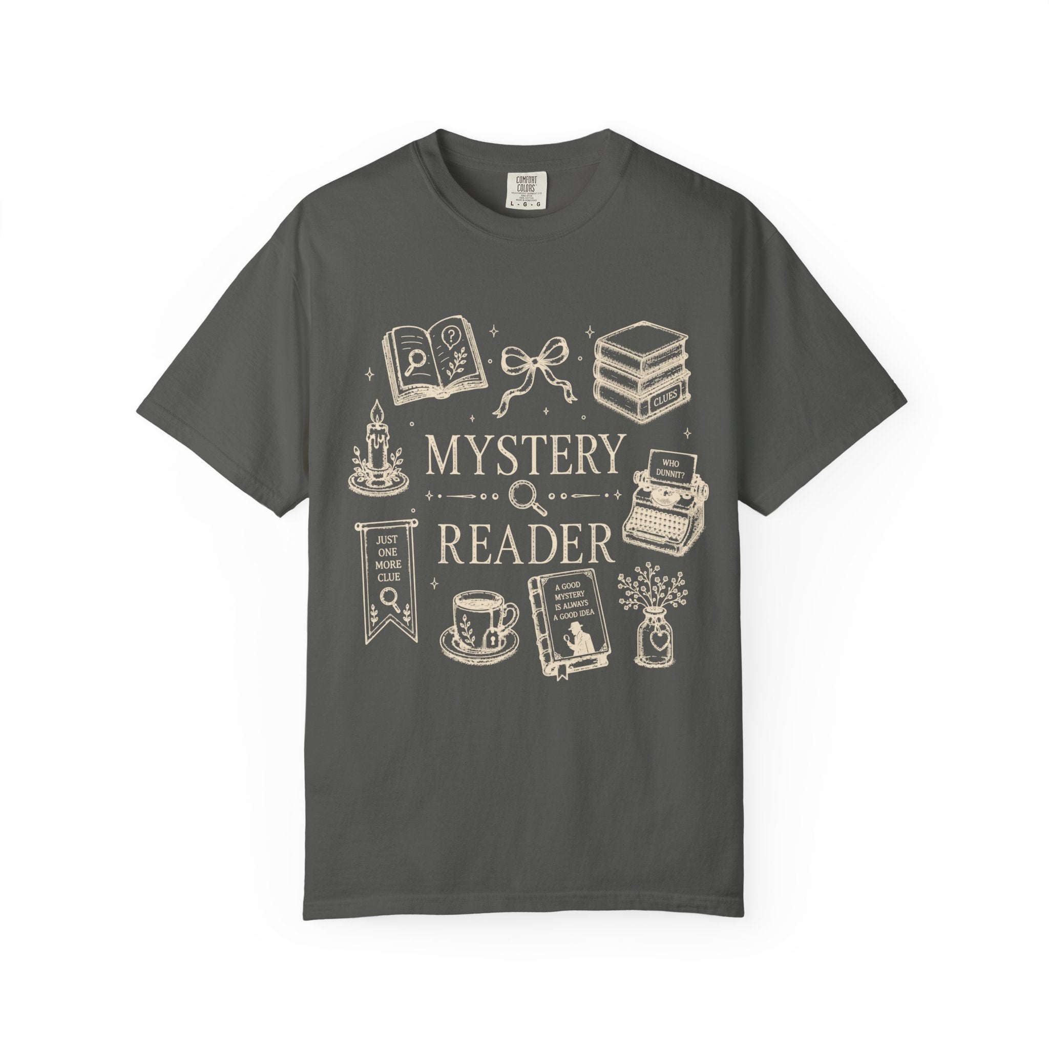 Mystery Reader Collage T-Shirt