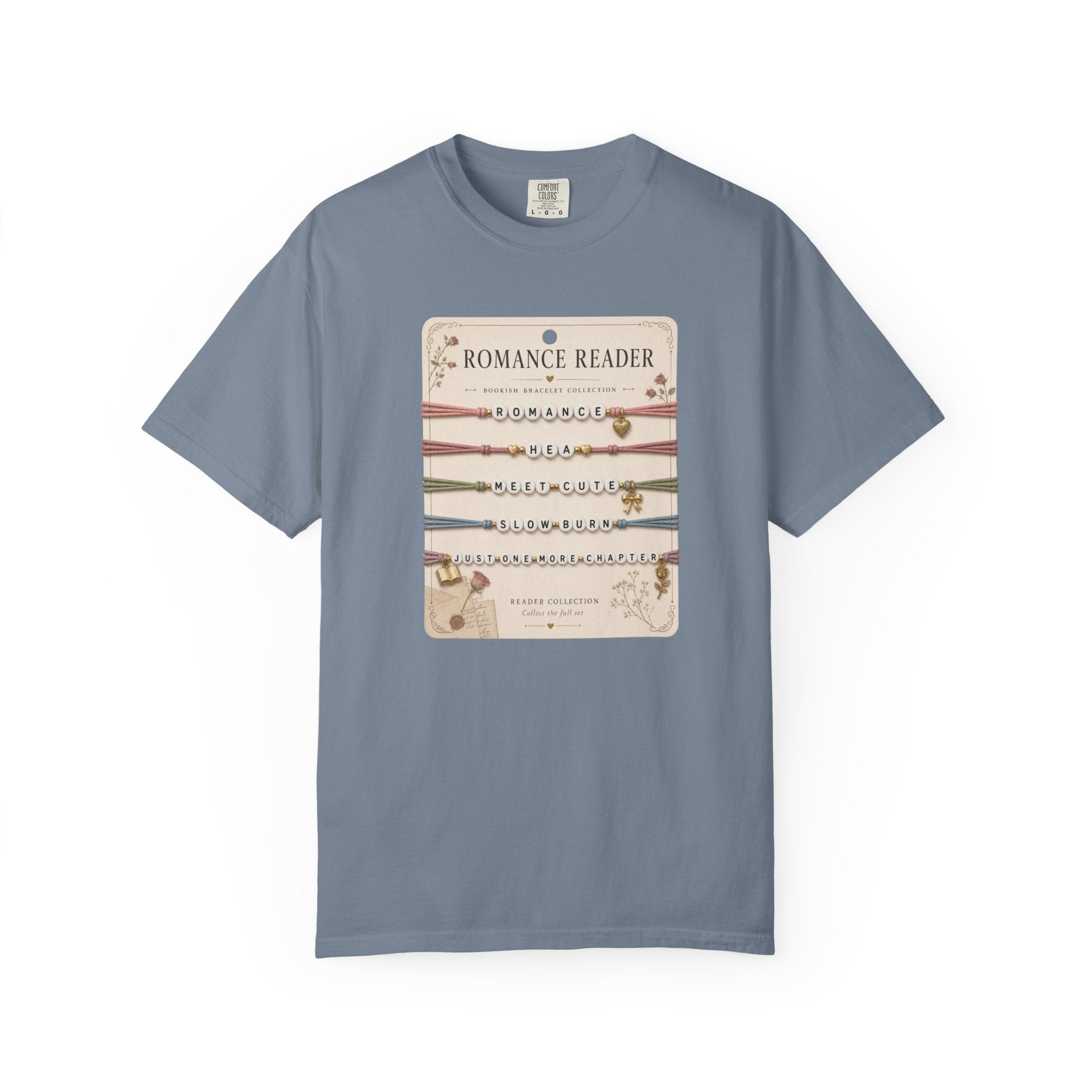 Romance Reader Bracelet Card T-Shirt