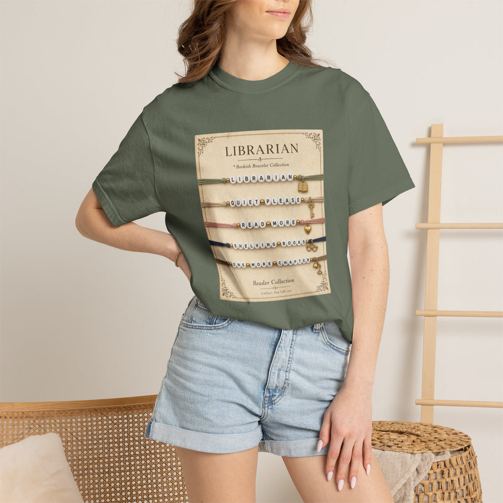 Librarian Bracelet Card T-Shirt