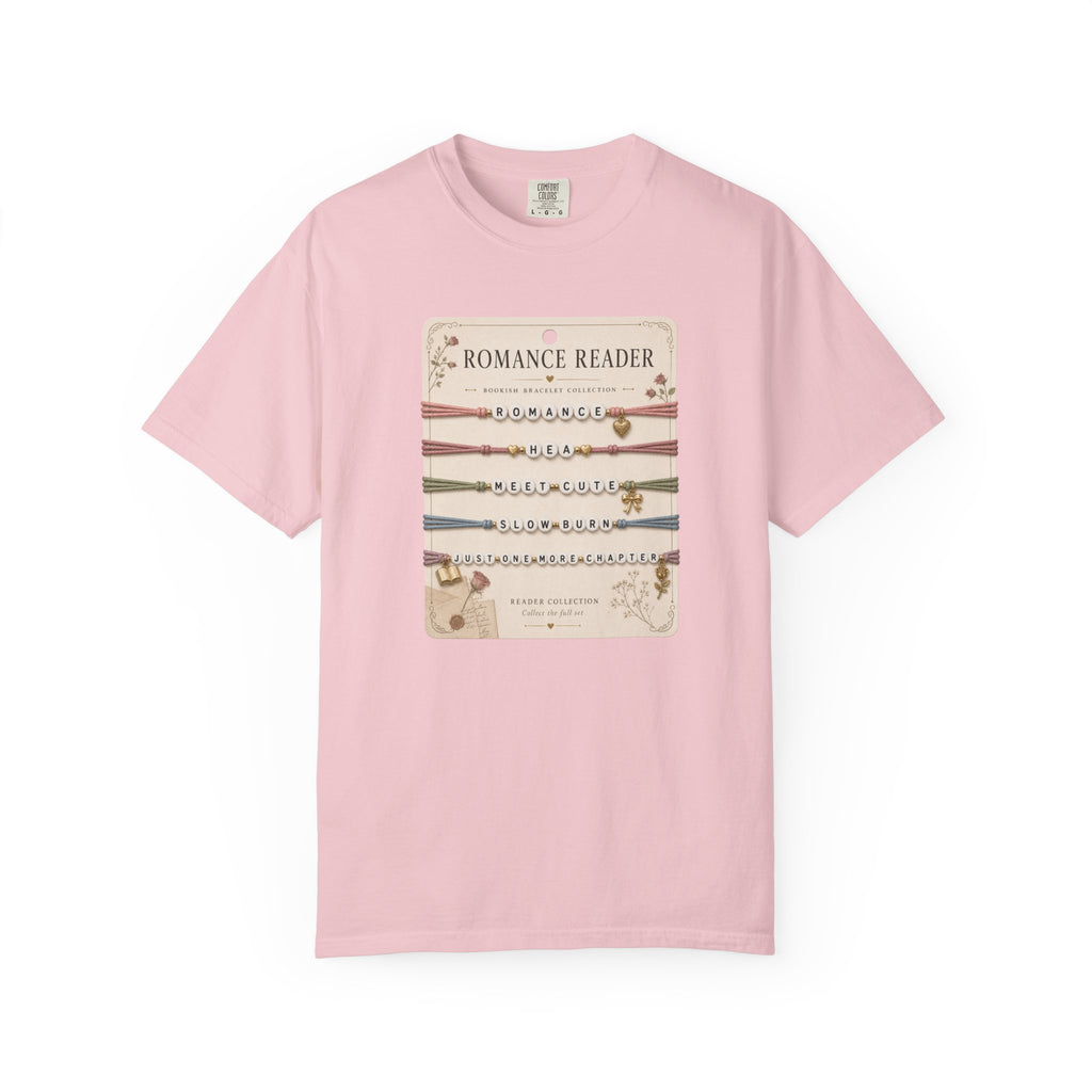 Romance Reader Bracelet Card T-Shirt