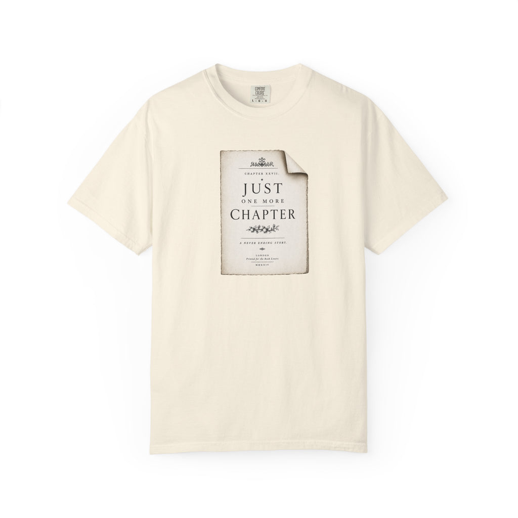 Jut One More Chapter Manuscript T-Shirt