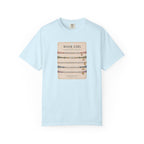 Book Girl Bracelet Card T-Shirt