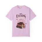 My Evening Plans Have a Spine T-Shirt