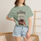 My Evening Plans Have a Spine T-Shirt