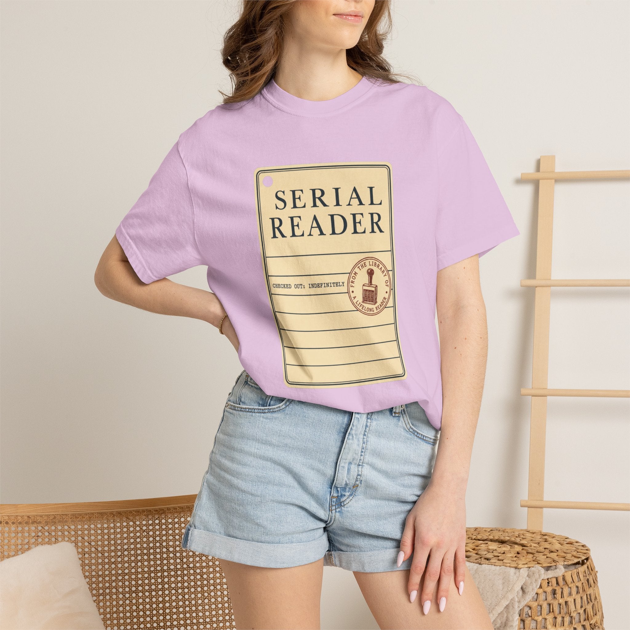 Serial Reader Library Card T-Shirt
