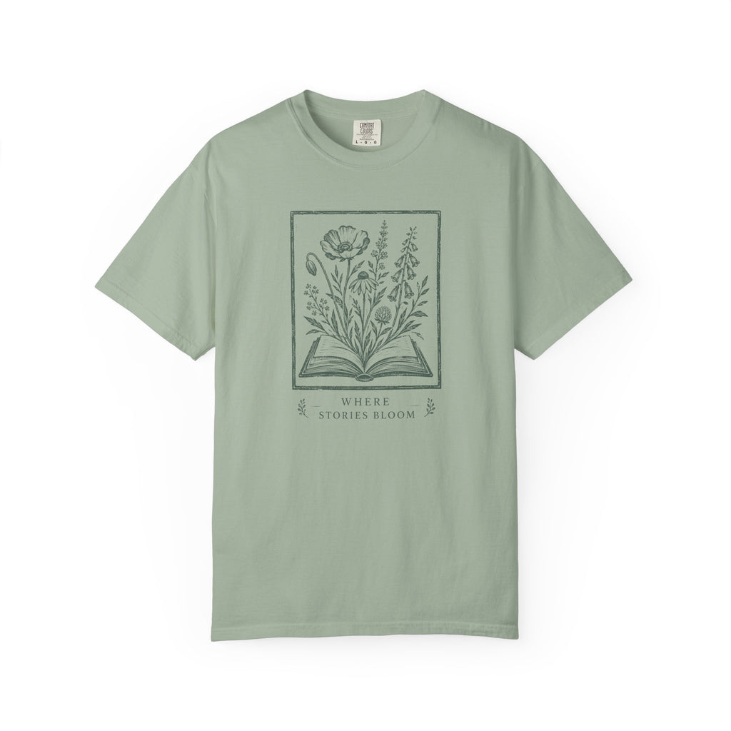 Where Stories Bloom T-Shirt