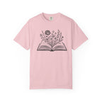 Flowers And Book T-Shirt